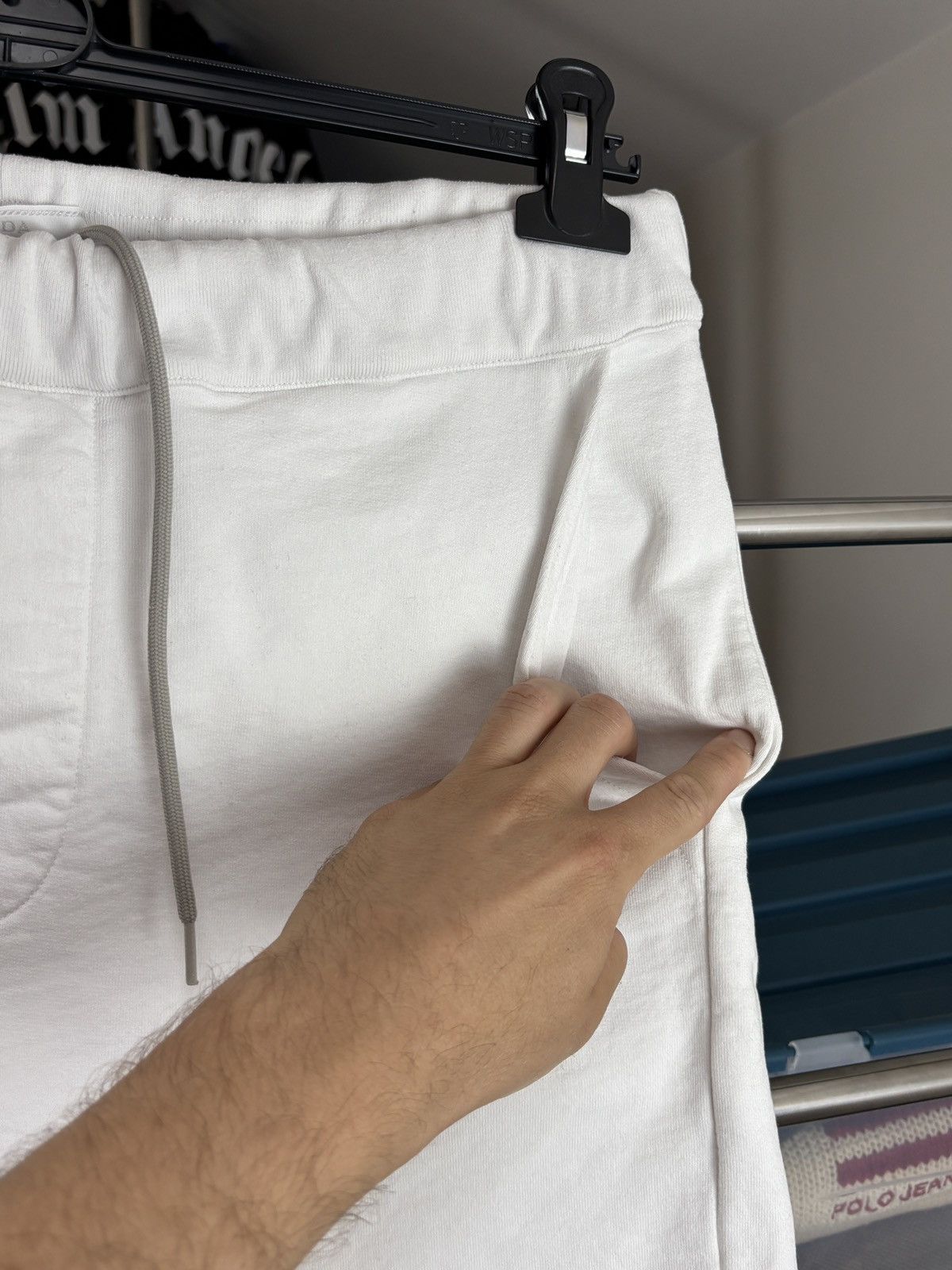 Prada Prada Pocket Tab Luxury White Cotton Shorts Size US 36 / EU 52 - 7 Thumbnail