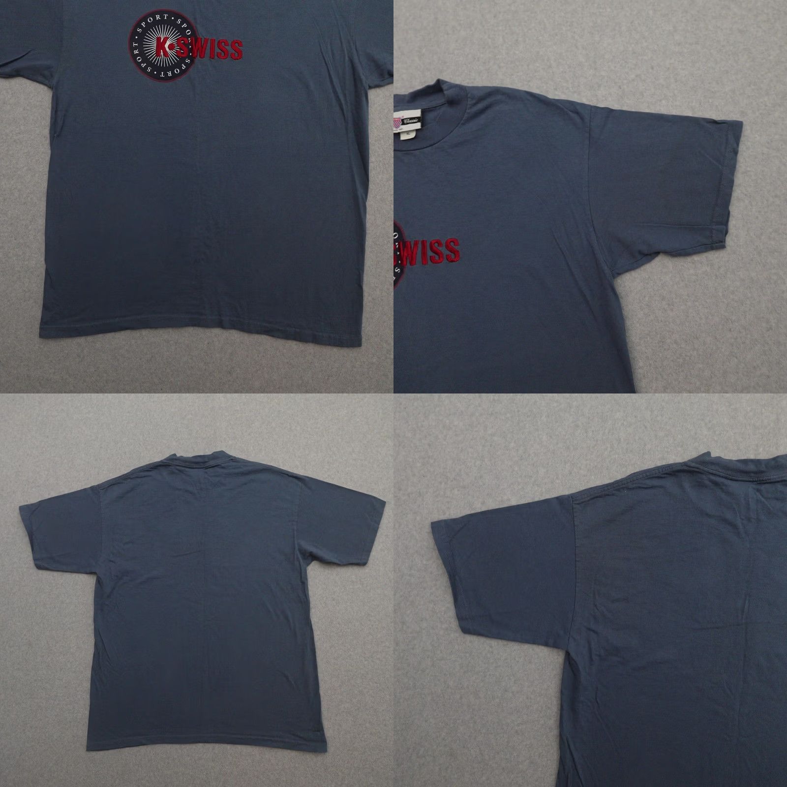 K-Swiss Vintage K-Swiss Tshirt XL (23X29) Embroidered Graphic Classic Sneakers 90s Size US XL / EU 56 / 4 - 8 Thumbnail