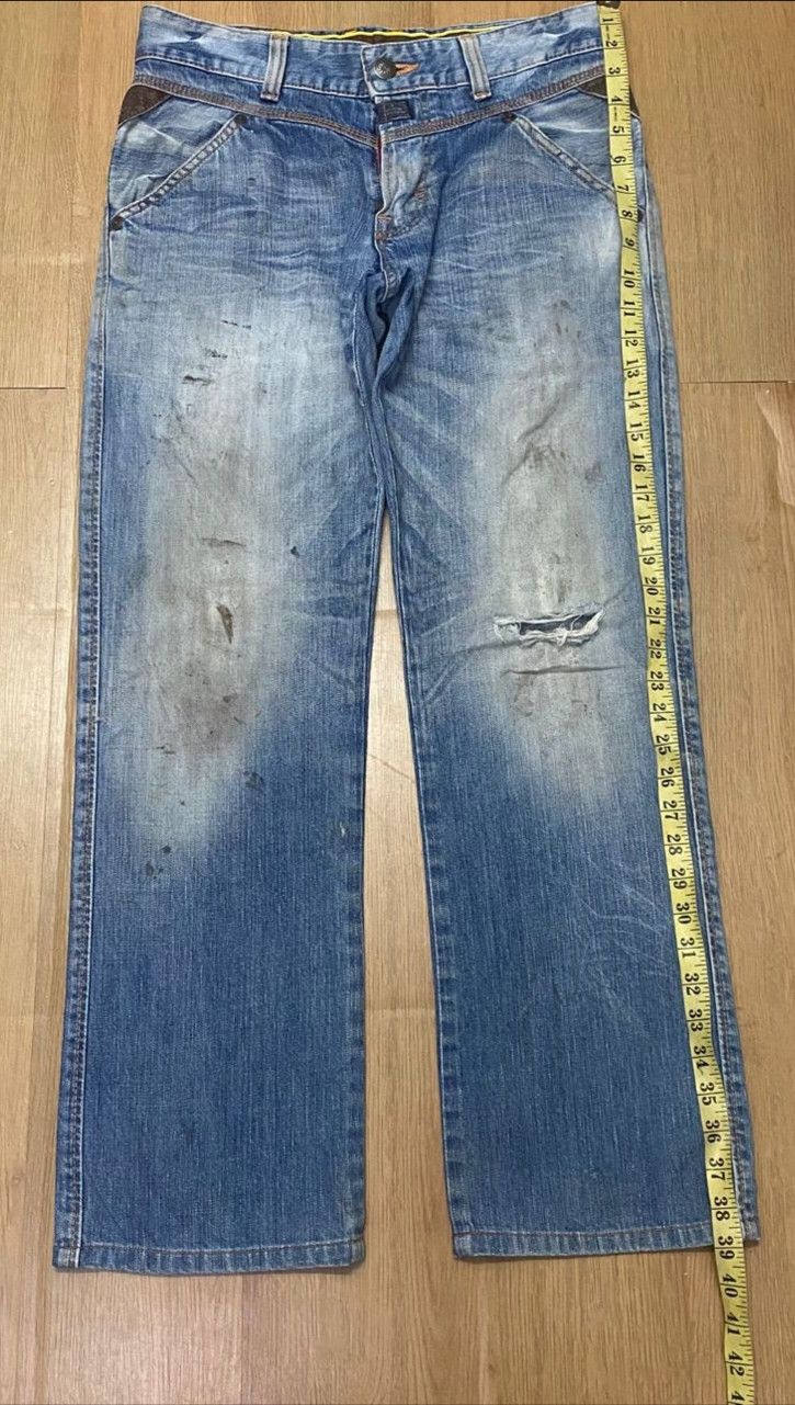 Edwin Vintage Edwin Distressed Denim Size US 32 / EU 48 - 3 Thumbnail