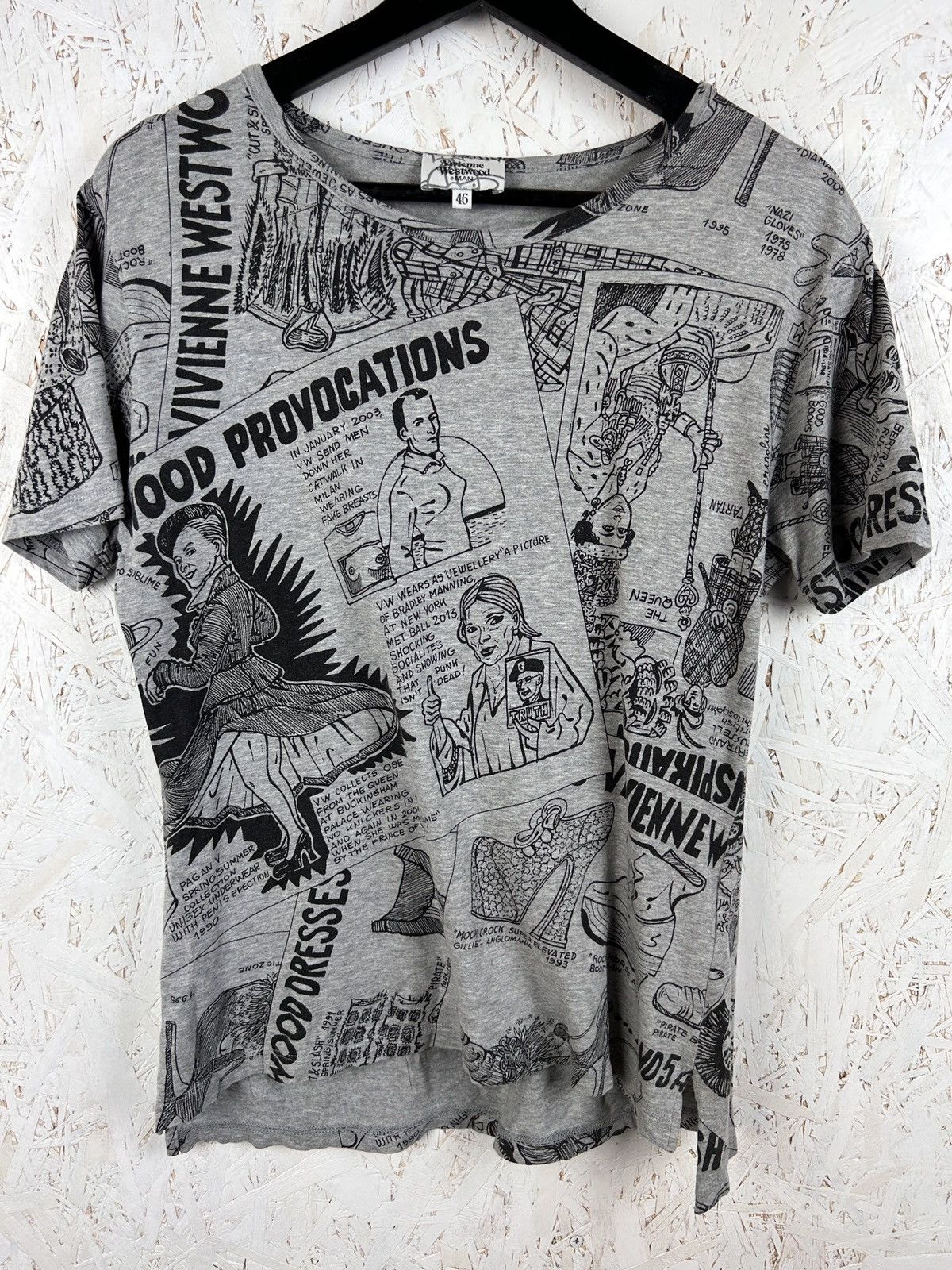 Vivienne Westwood Vivienne Westwood x Matteo Guarnaccia SS15 Art AOP T-Shirt Size US S / EU 44-46 / 1 - 1 Thumbnail