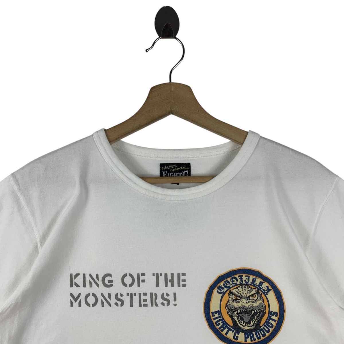 Japanese Brand × Vintage Vintage EIGHTG x GODZILLA King of monster printed tee Size US M / EU 48-50 / 2 - 2 Thumbnail