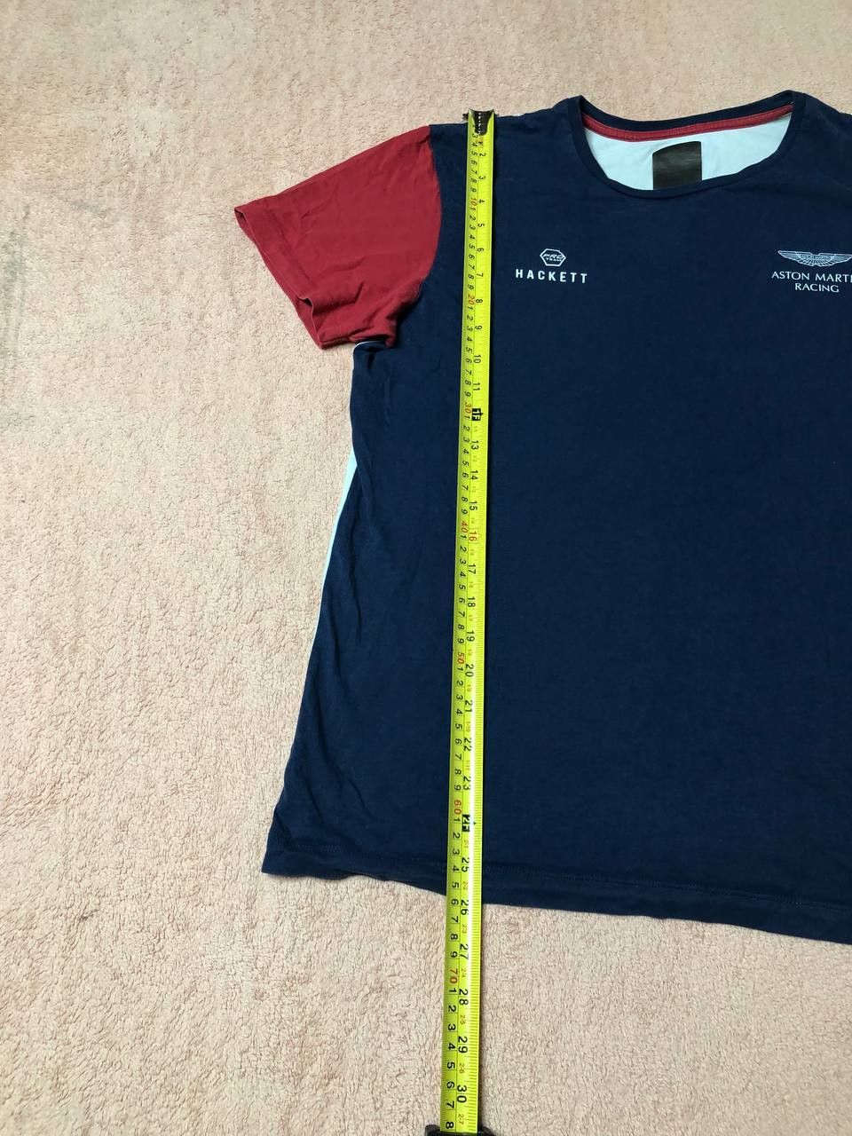 Hackett Vintage HACKETT ASTON MARTIN Tee Shirt Size US L / EU 52-54 / 3 - 12 Thumbnail
