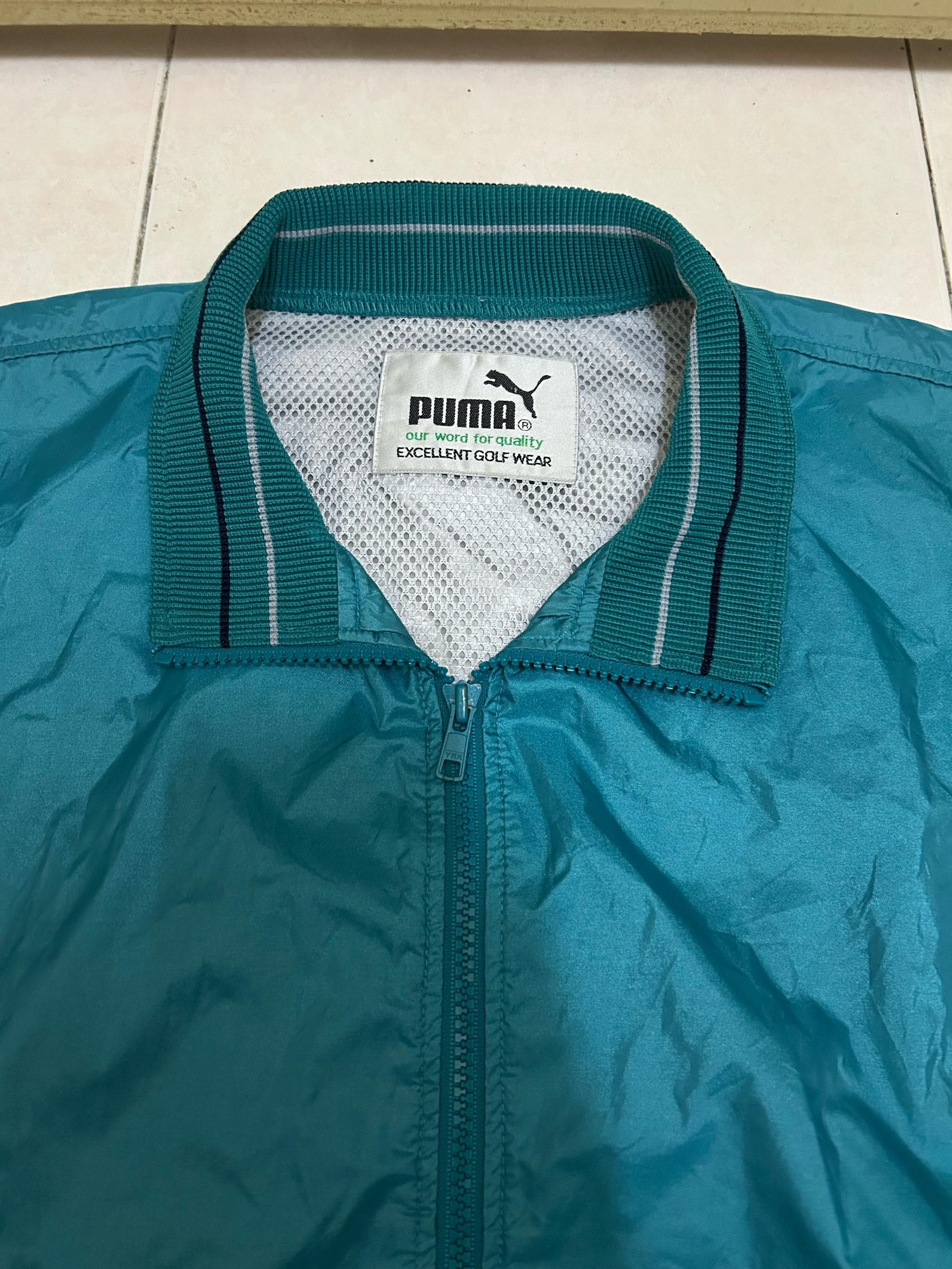 Puma 💥90s💥 Puma Excellent Golf Wear Windbreaker Size US L / EU 52-54 / 3 - 2 Thumbnail
