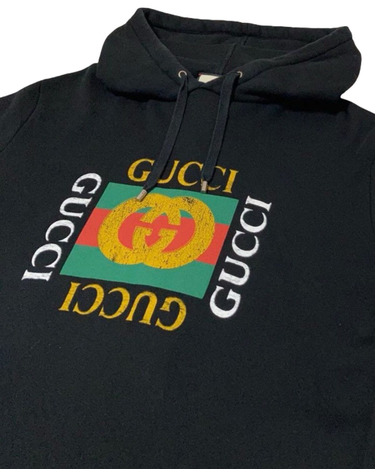 Gucci Classic Interlock Logo Hoodie Size US M / EU 48-50 / 2 - 6 Thumbnail