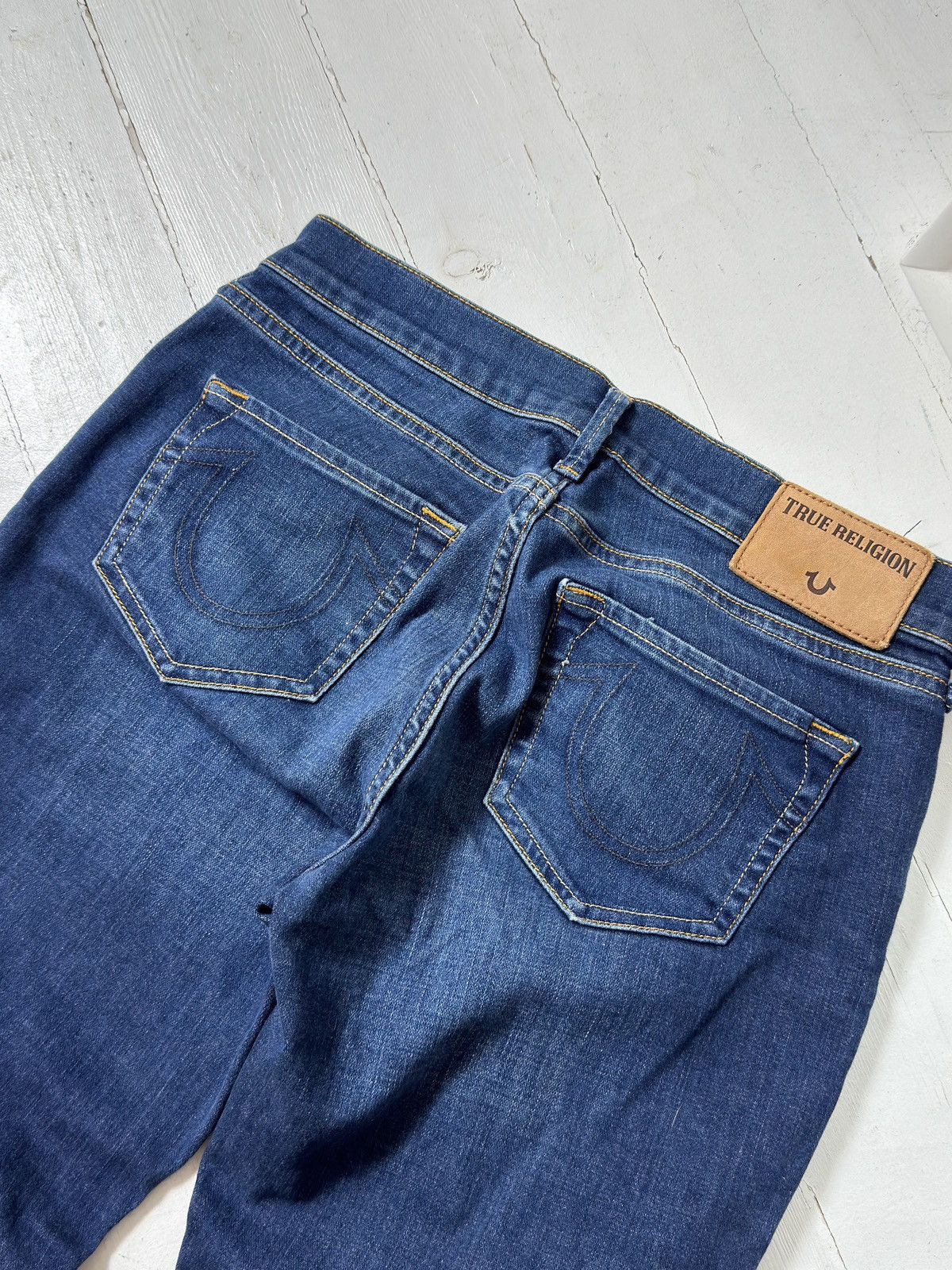True Religion VINTAGE TRUE RELIGION 2000s SKINNY JEANS Size 27" / US 4 / IT 40 - 13 Thumbnail