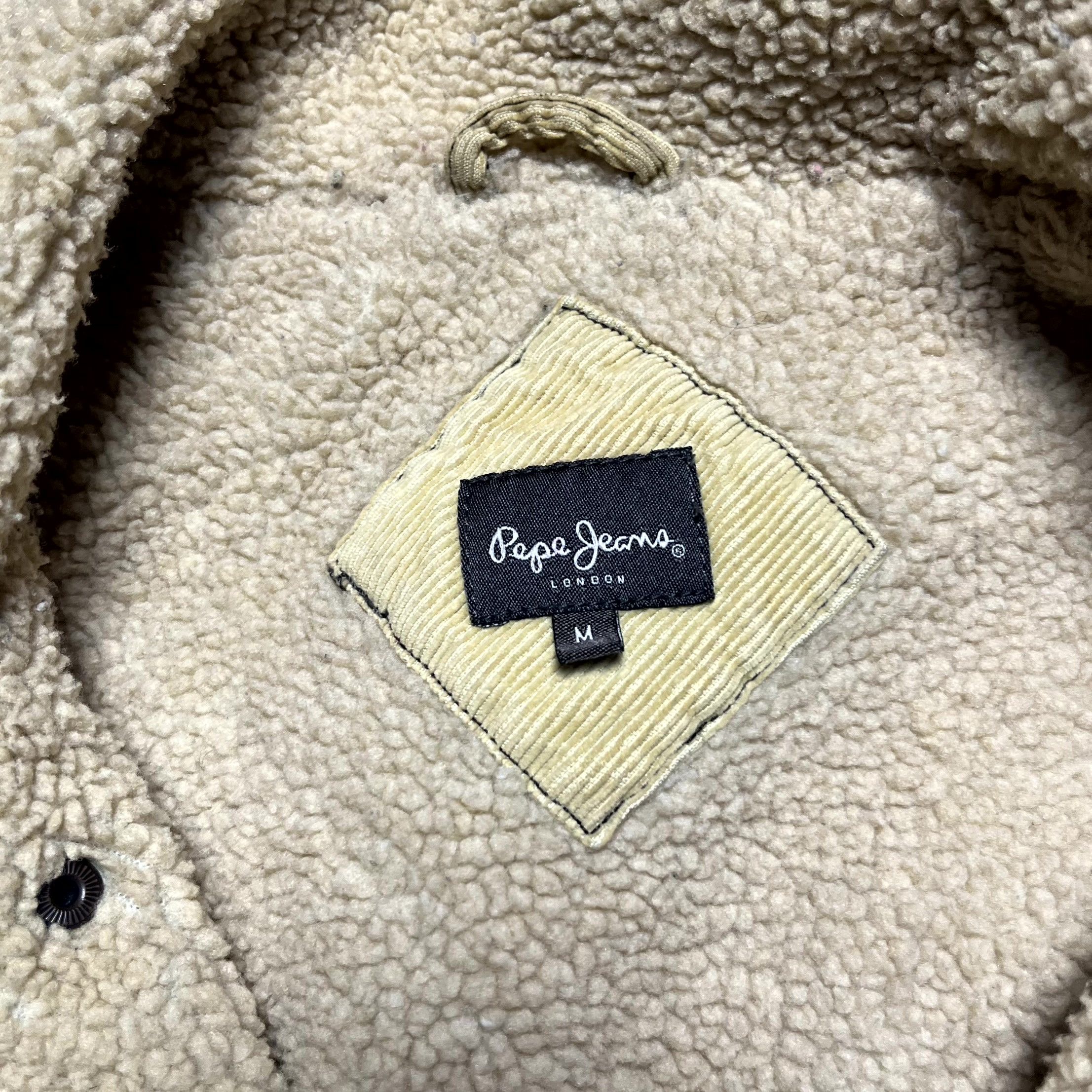 Pepe Jeans Pepe Jeans Sherpa Denim Washed Blue Trucker Jacket Size M Size US M / EU 48-50 / 2 - 4 Thumbnail