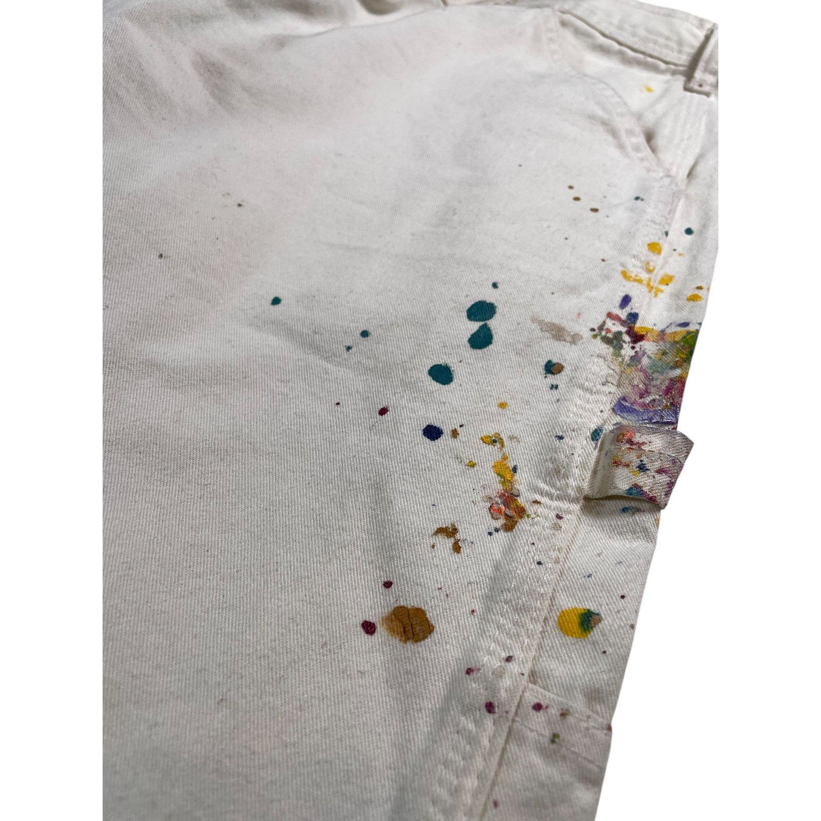 Gallery Dept. Gallery Dept. Flared Splatter White Jeans Size US 36 / EU 52 - 5 Thumbnail