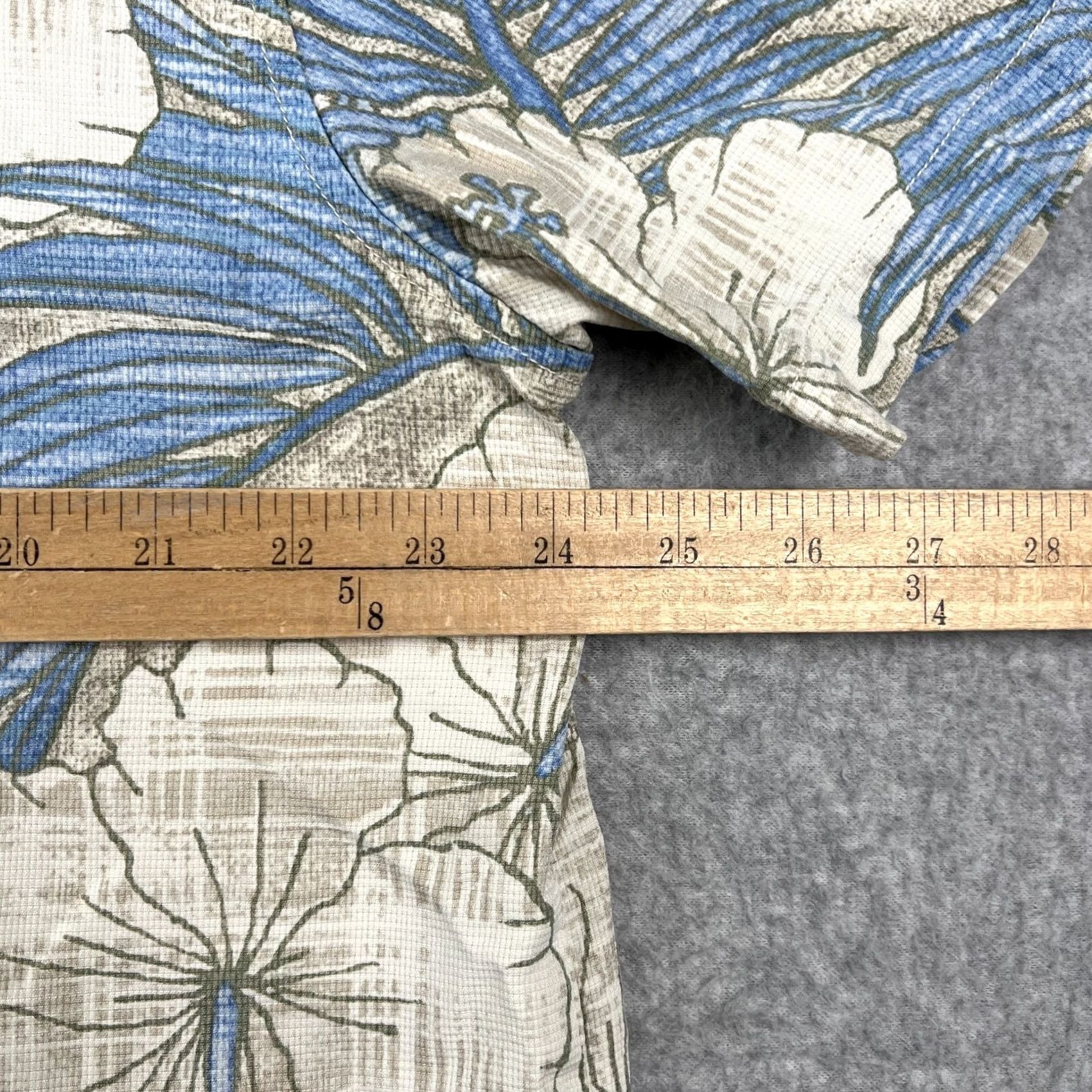 Tommy Bahama Tommy Bahama Shirt XL Blue 100% Silk Hawaiian Hibiscus Floral AOP Shirt Button-Up Short Sleeve Mens Size US XL / EU 56 / 4 - 4 Thumbnail