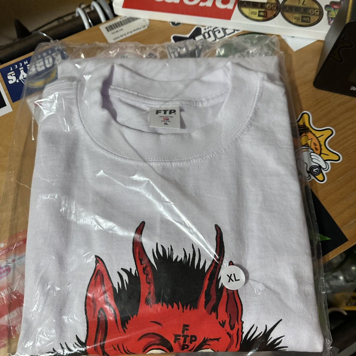 Fuck The Population Ftp Krampus tee XL white Size US XL / EU 56 / 4 - 2 Thumbnail