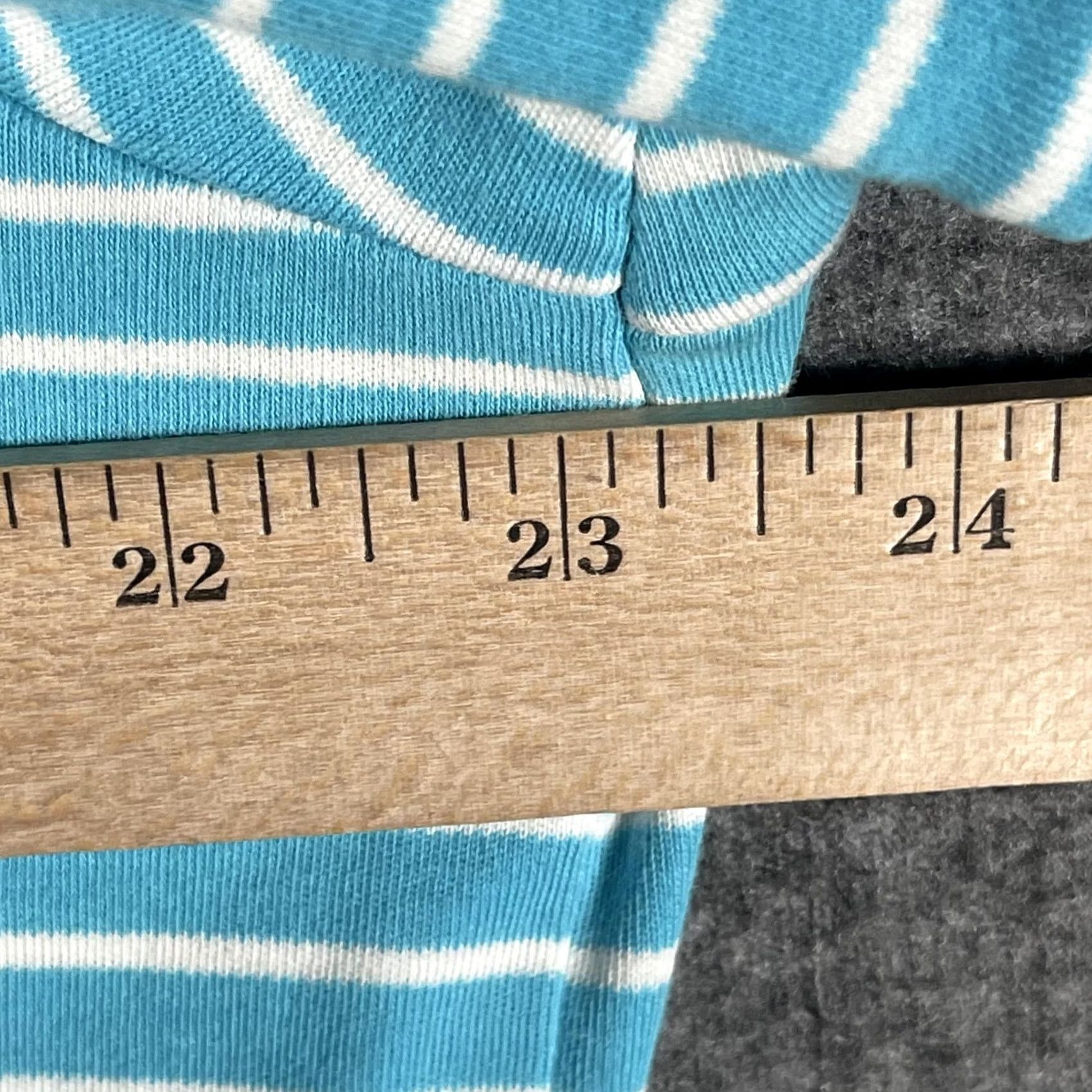 Polo Ralph Lauren Polo Ralph Lauren Polo Shirt Mens XL Aqua Blue White Striped 100% Cotton Short Sleeve Polo Shirt Mens XL Aqua Blue White Striped Cotton Short Sleeve Size US XL / EU 56 / 4 - 6 Thumbnail