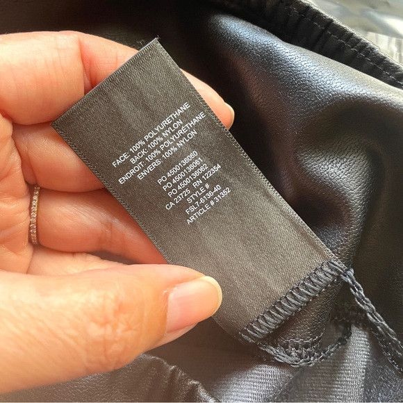 Aritzia Aritzia Wilfred Daria Faux Leather Leggings - S, 32” Inseam Size 28" / US 6 / IT 42 - 5 Thumbnail