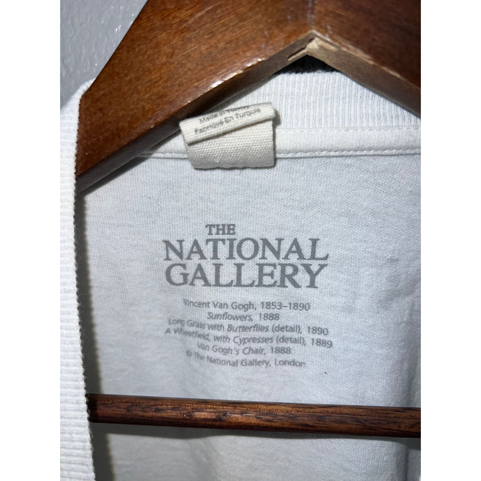 Urban Outfitters Womens Van Gogh Shirt Top The National Gallery Art Tee Small Size S / US 4 / IT 40 - 6 Thumbnail