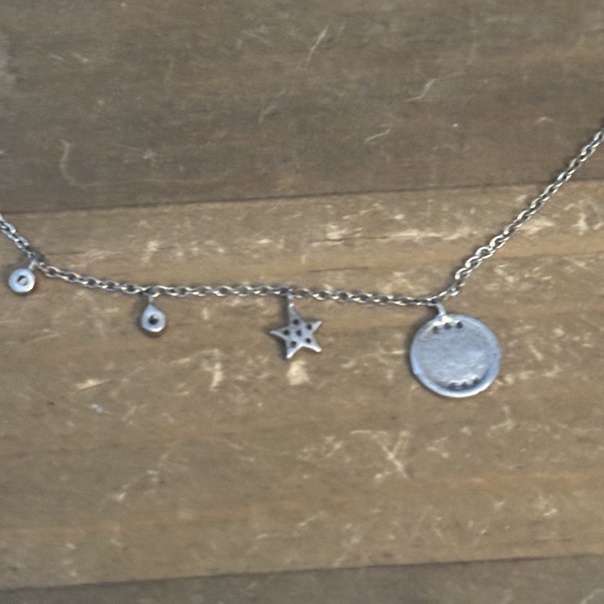 Vintage Vintage 925 silver Wish Upon a Star necklace Size ONE SIZE - 5 Thumbnail