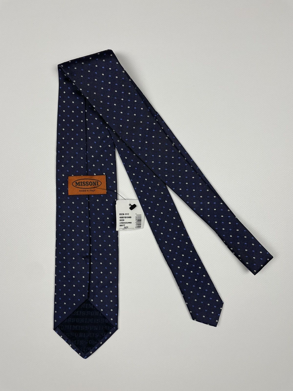 Missoni Missoni 100% silk Tie made in Italy Size ONE SIZE - 2 Thumbnail