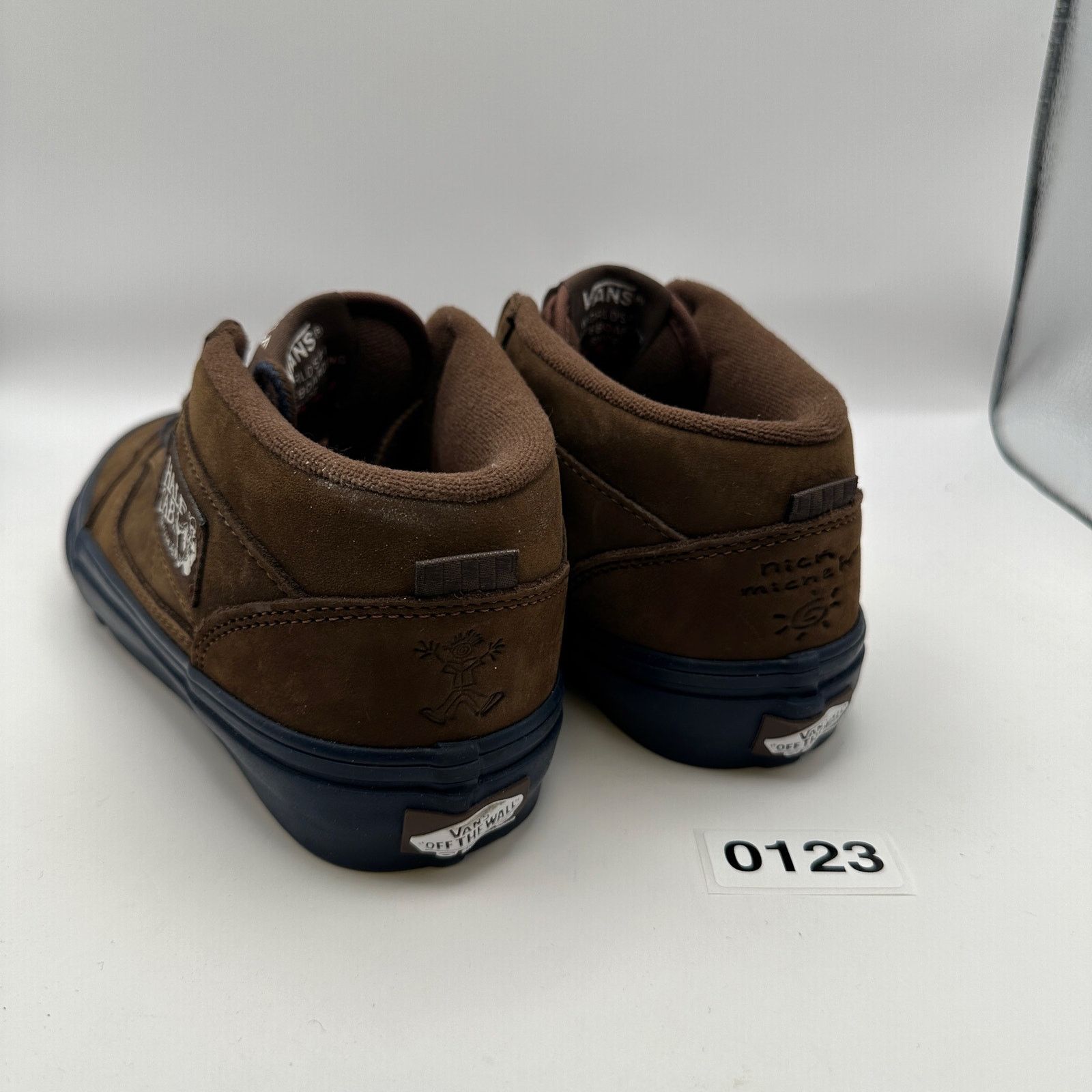Vans VANS x NICK MICHEL Men's Size 6 Half Cab Suede Brown/Navy Size US 6 / EU 39 - 4 Thumbnail