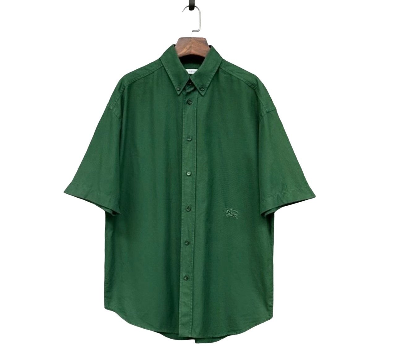 Burberry Burberry Embroidered Short Sleeve Shirt S Size US S / EU 44-46 / 1 - 1 Thumbnail