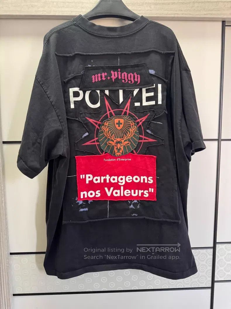 Vetements VETEMENTS Anti-War Patchwork Short Sleeve Size US S / EU 44-46 / 1 - 3 Thumbnail