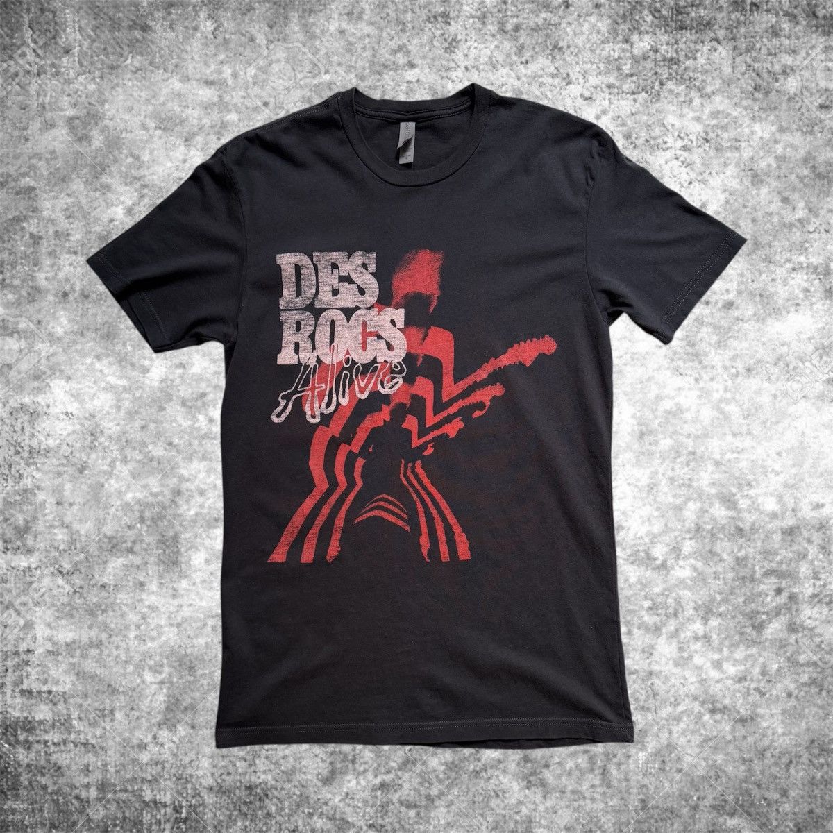 Next Level Apparel Des Rocs Alive 2021 Tour T-Shirt Size US S / EU 44-46 / 1 - 1 Thumbnail