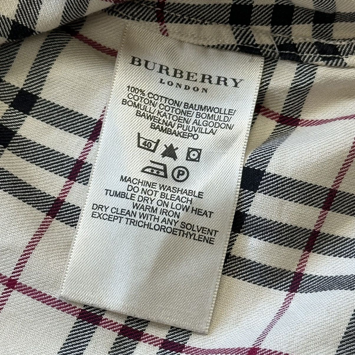 Burberry Burberry London Nova Check Button 3/4 Sleeve Shirt Size S / US 4 / IT 40 - 18 Thumbnail