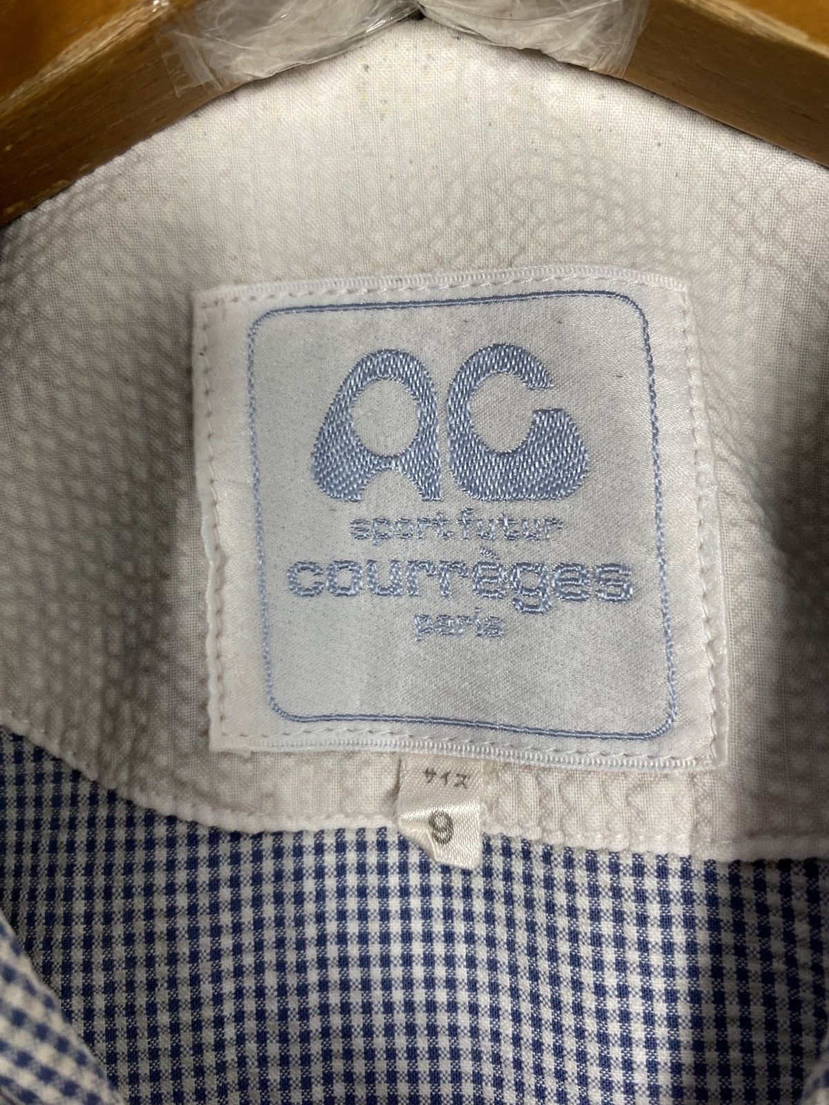 Courreges Rare‼️ Courreges Distressed Hoodie Zipper Jacket Size US M / EU 48-50 / 2 - 6 Thumbnail