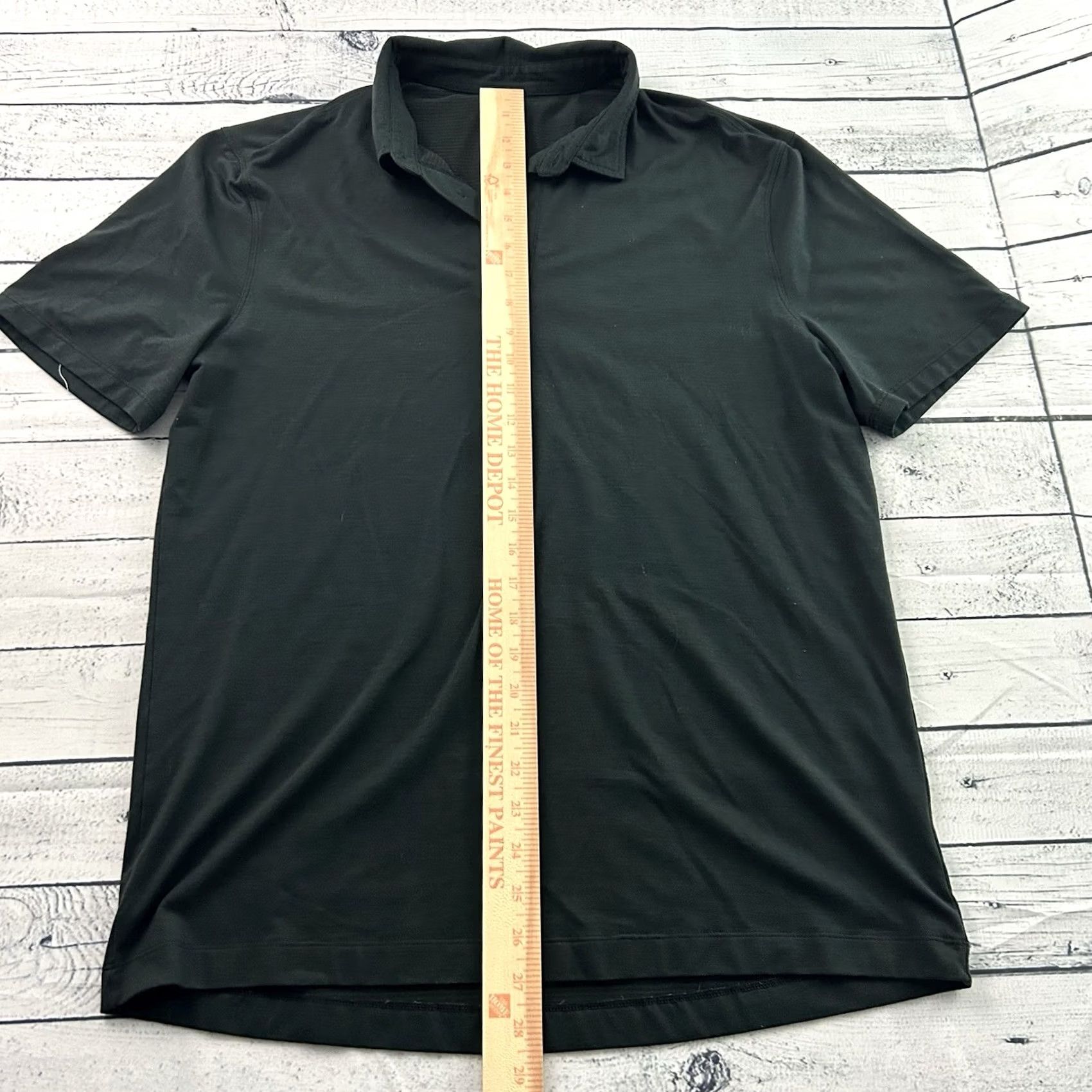 Lululemon Lululemon Short Sleeve Golf Polo Shirt Men's Large Gray Size US L / EU 52-54 / 3 - 2 Thumbnail
