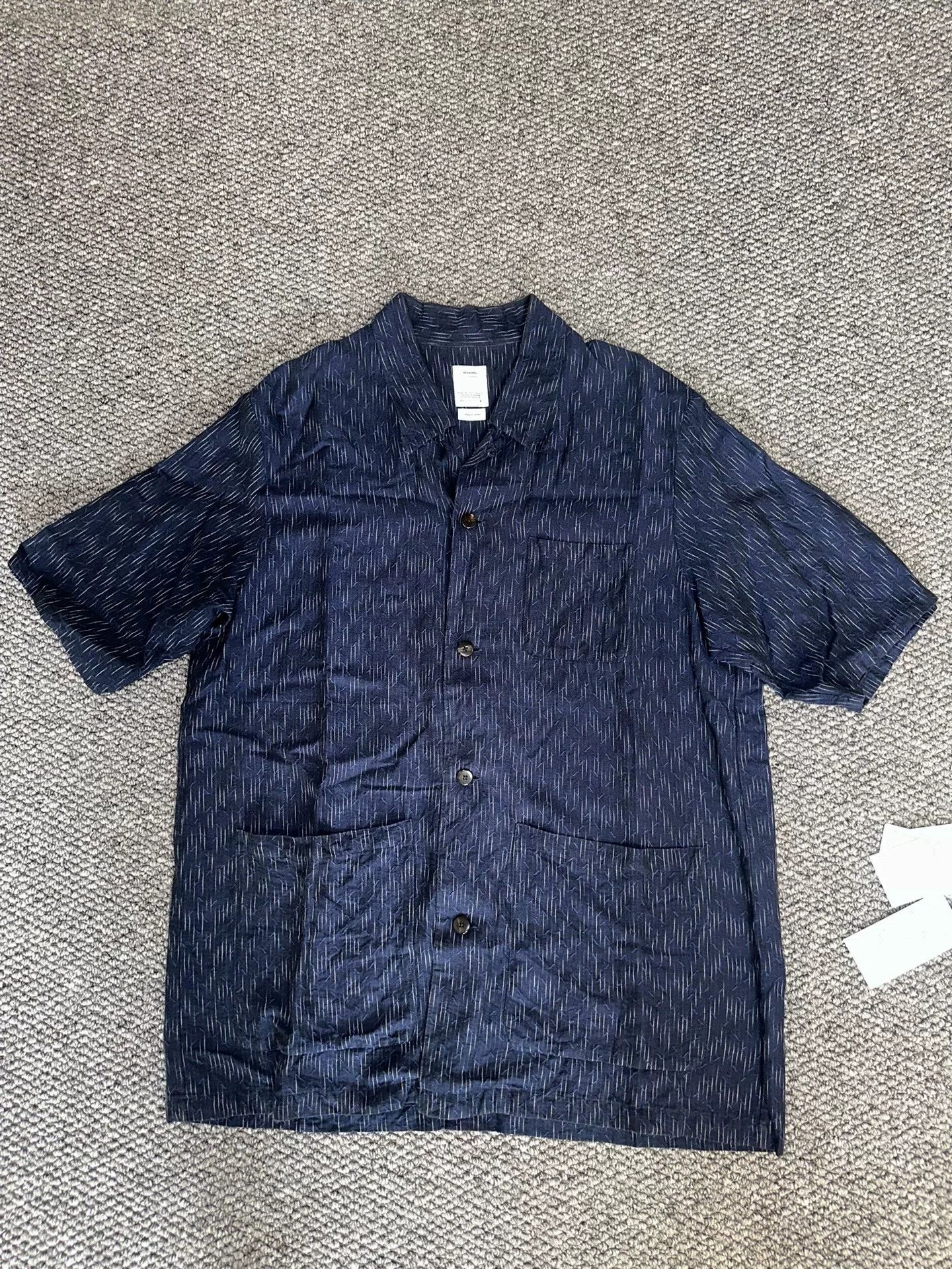 Visvim visvim Ellery linen-cotton shirt Size US XL / EU 56 / 4 - 1 Thumbnail