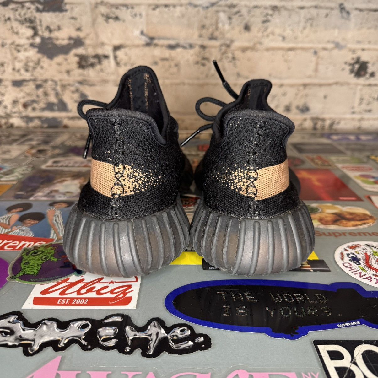 Adidas × Yeezy Adidas Yeezy Boost 350 V2 Core Black Copper Sz 10.5 Used Size US 10.5 / EU 43-44 - 2 Thumbnail
