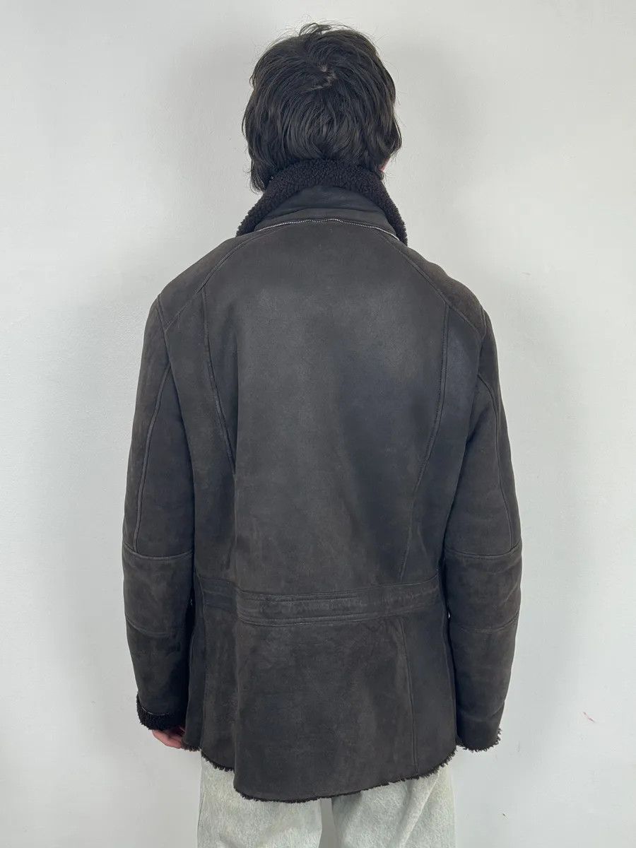 Gucci FW2002 Gucci Shearling Lamb Fur Brown Premium Leather Jacket Size US L / EU 52-54 / 3 - 5 Thumbnail