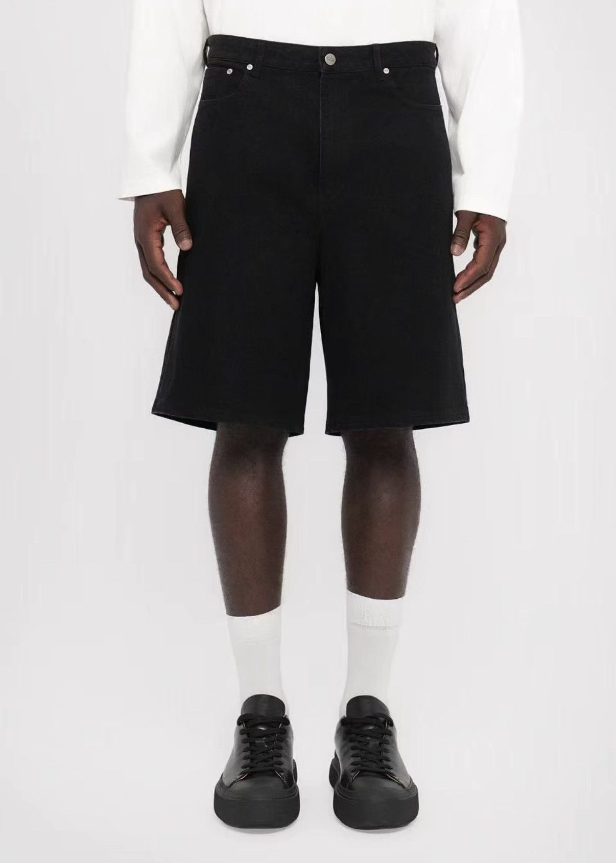 Han Kjobenhavn Han Kjøbenhavn men's relaxed wide-leg shorts J39 Size US 32 / EU 48 - 2 Thumbnail