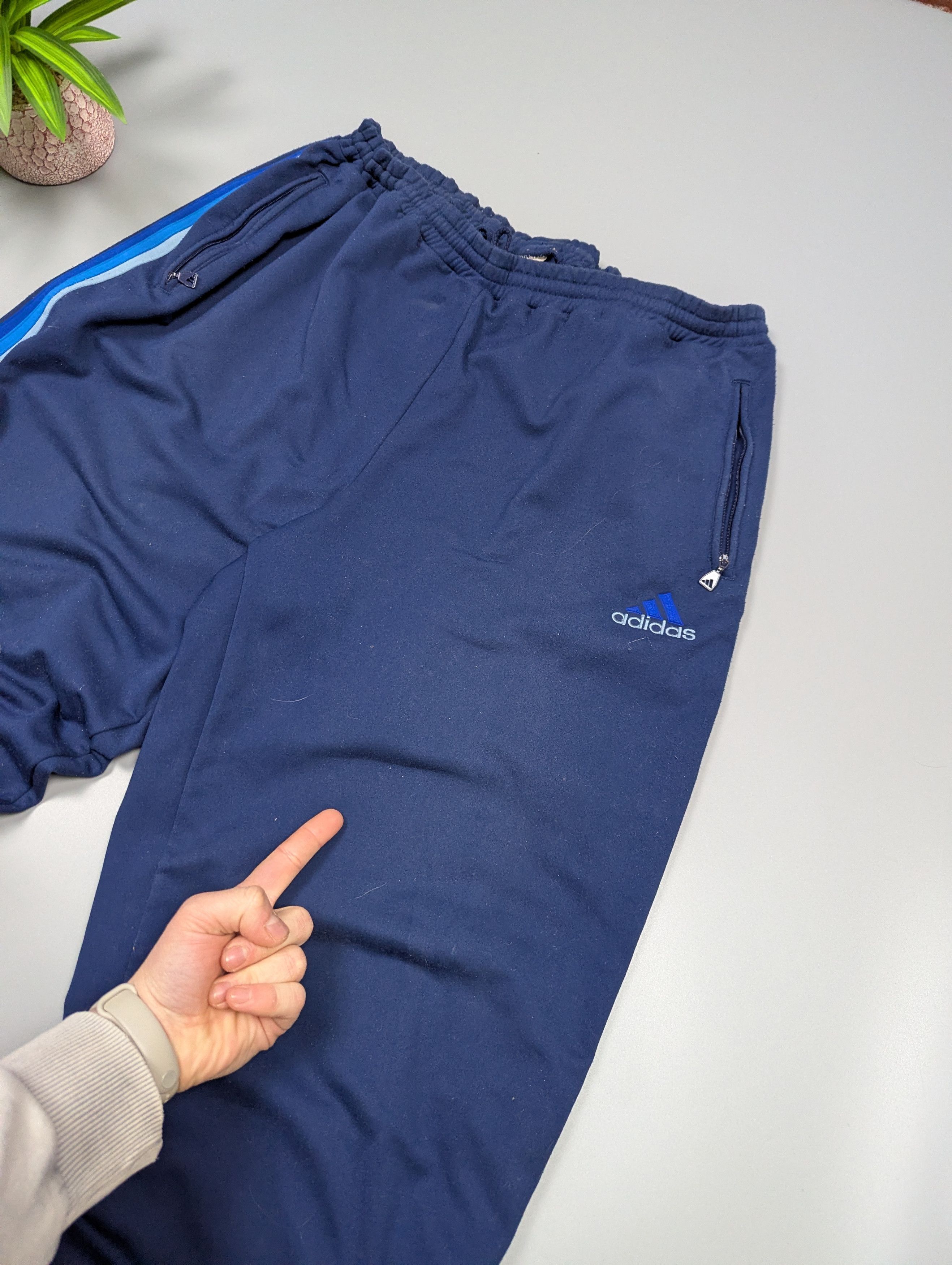 Adidas Adidas Vintage 80s 90s Men’s Navy Blue Tracksuit Size US XXL / EU 58 / 5 - 15 Thumbnail