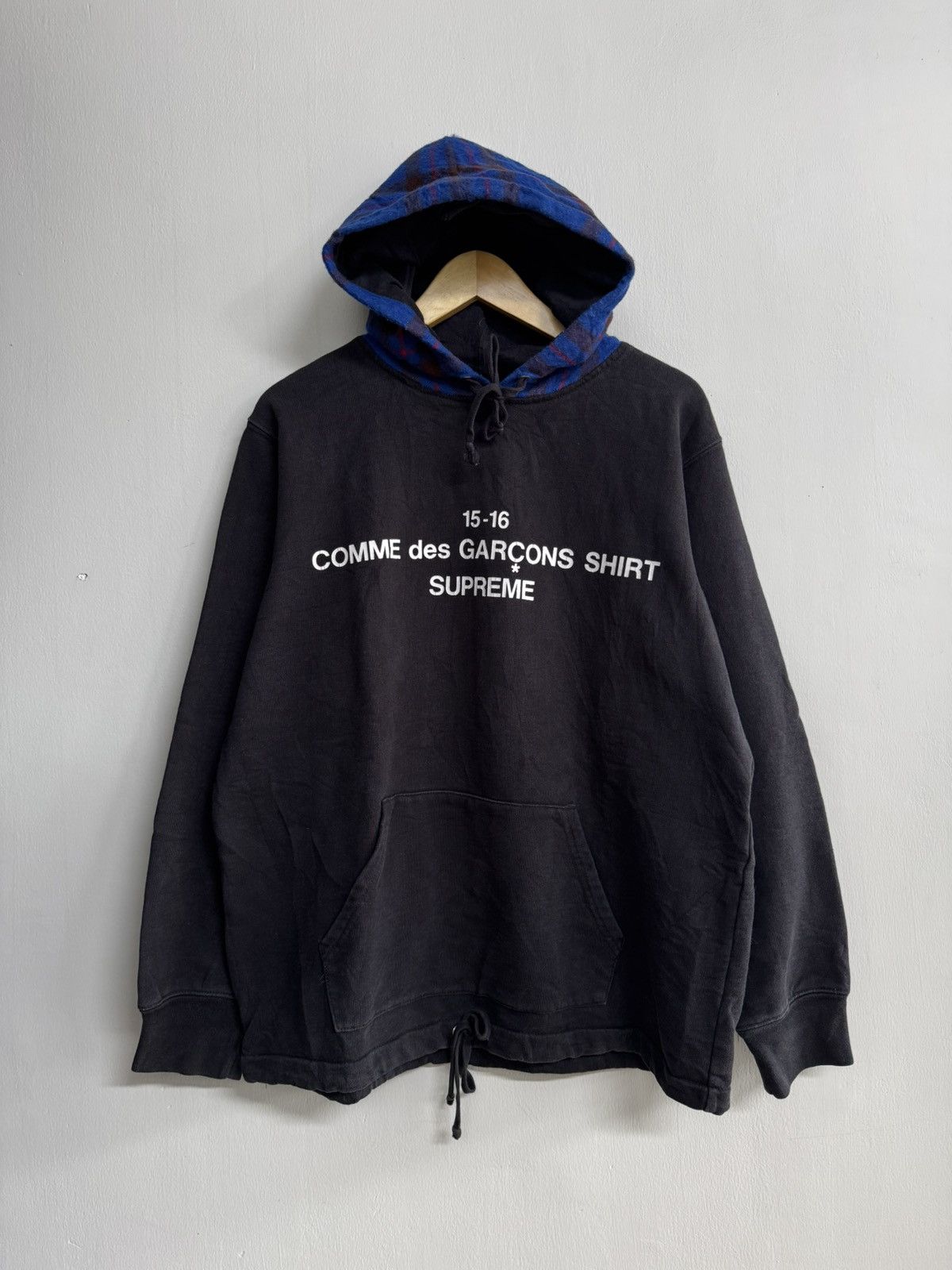 Supreme x cdg hoodie 2018 clearance