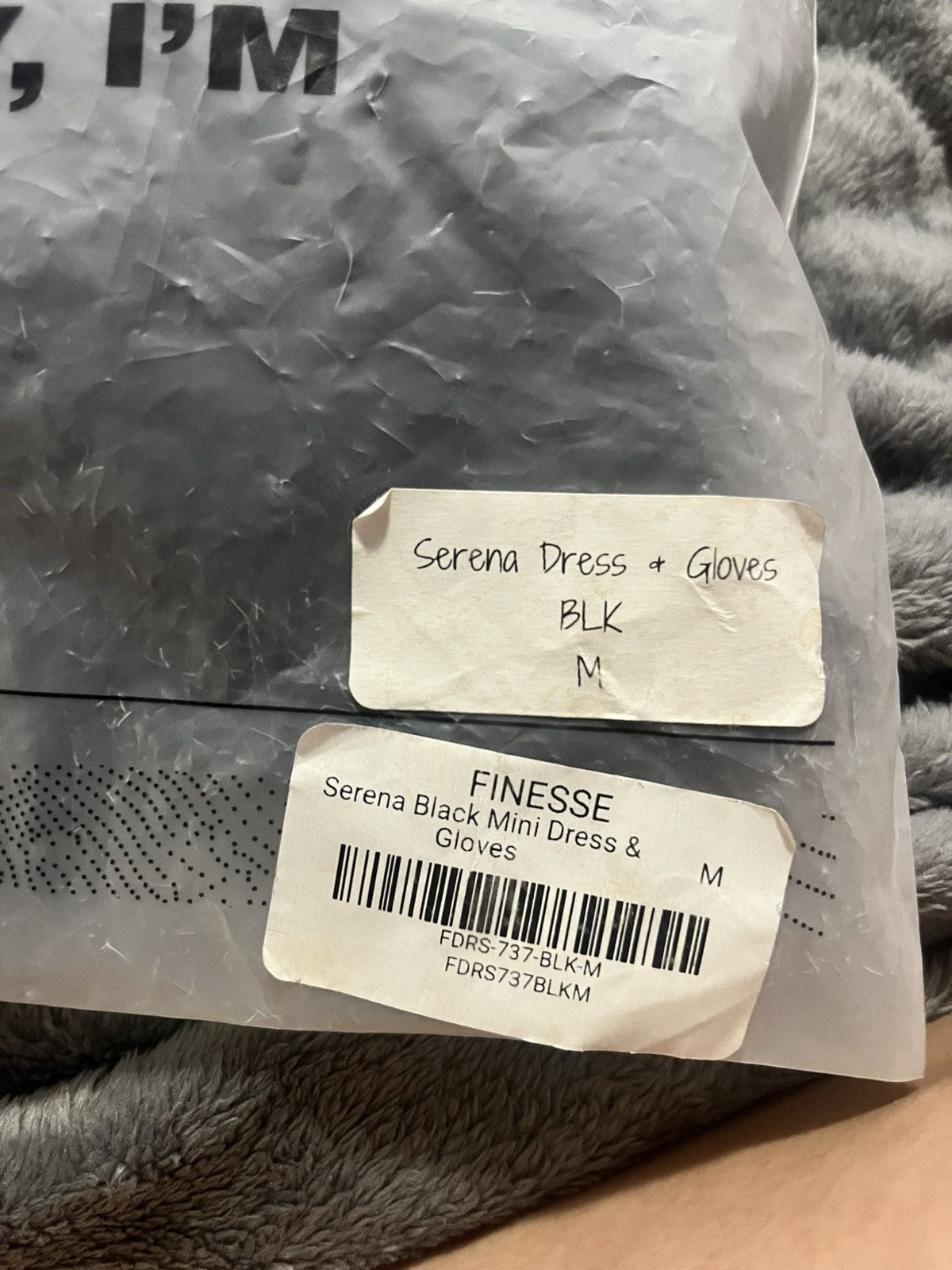 Other Serena Black mini dress with gloves Size M / US 6-8 / IT 42-44 - 5 Thumbnail