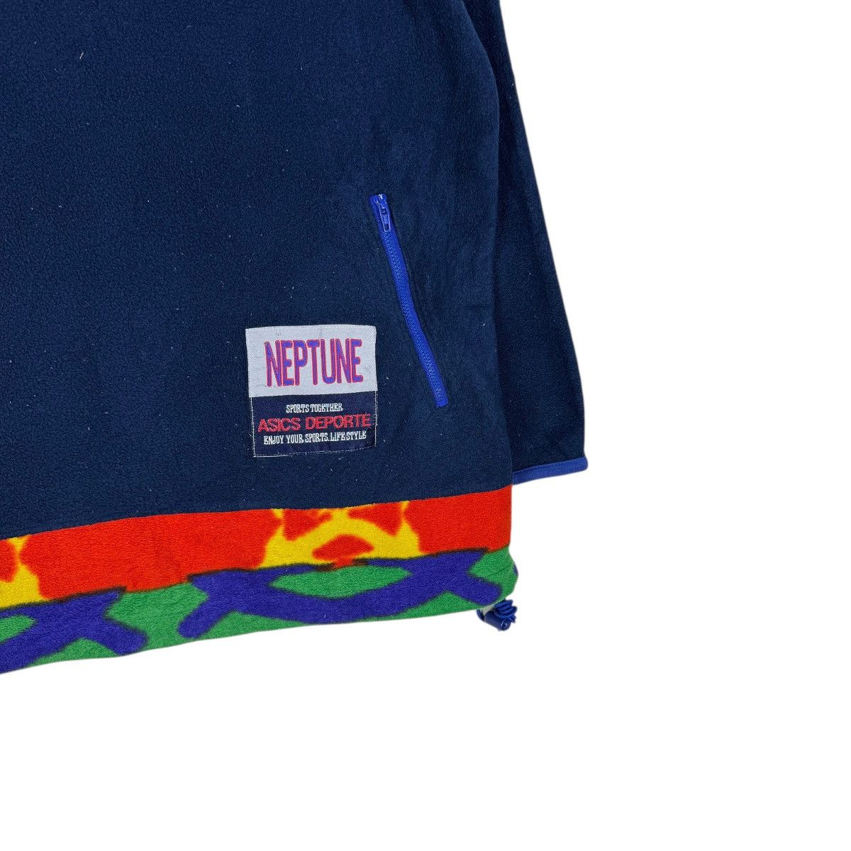 Asics 🌟ASICS NEPTUNE HALF ZIP ANORAK FLEECE JACKET Size US L / EU 52-54 / 3 - 5 Thumbnail