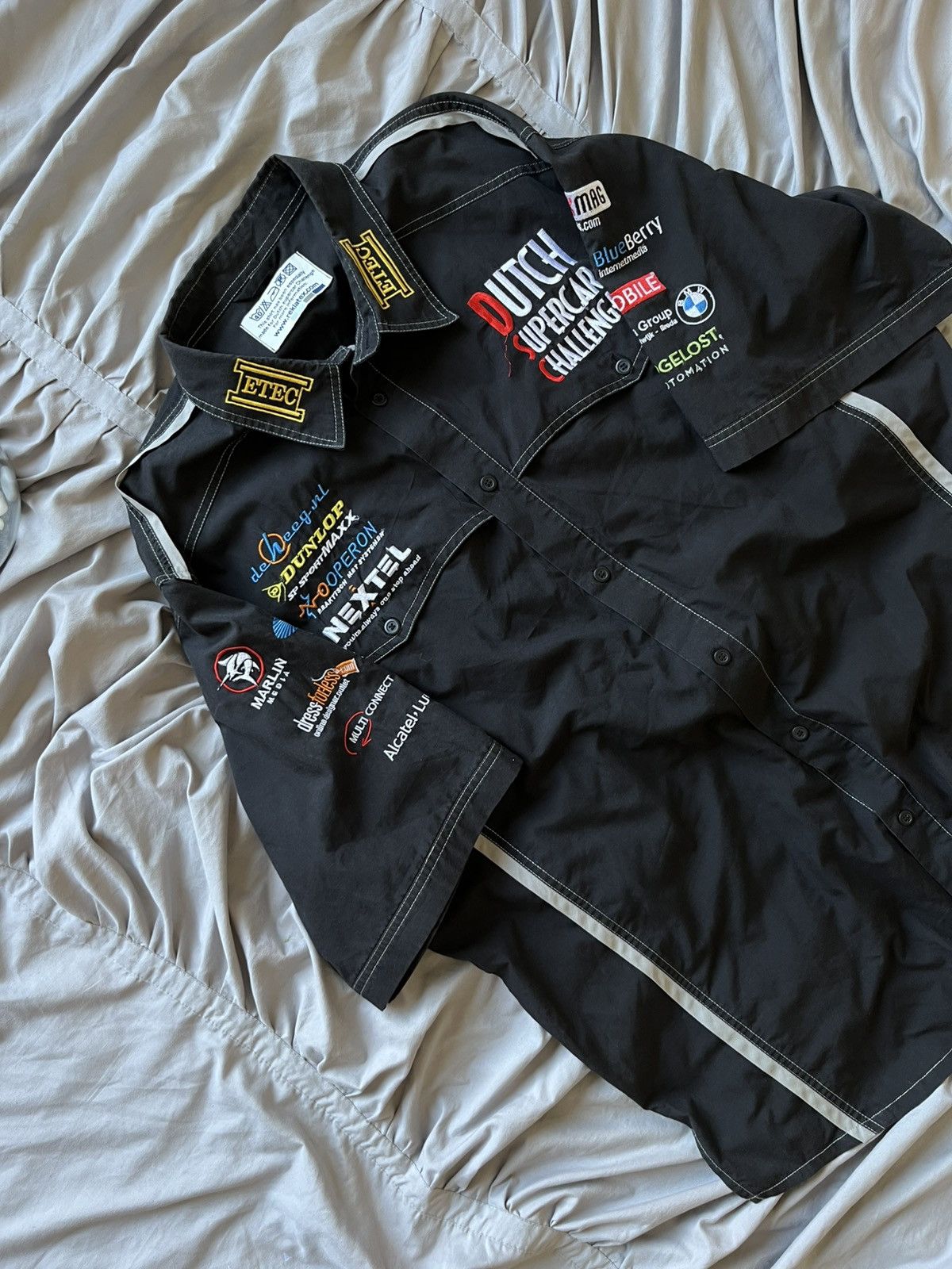 Vintage Dutch Supercar Challenge Vintage Racing F1 Shirt Button up Size US XXL / EU 58 / 5 - 6 Thumbnail