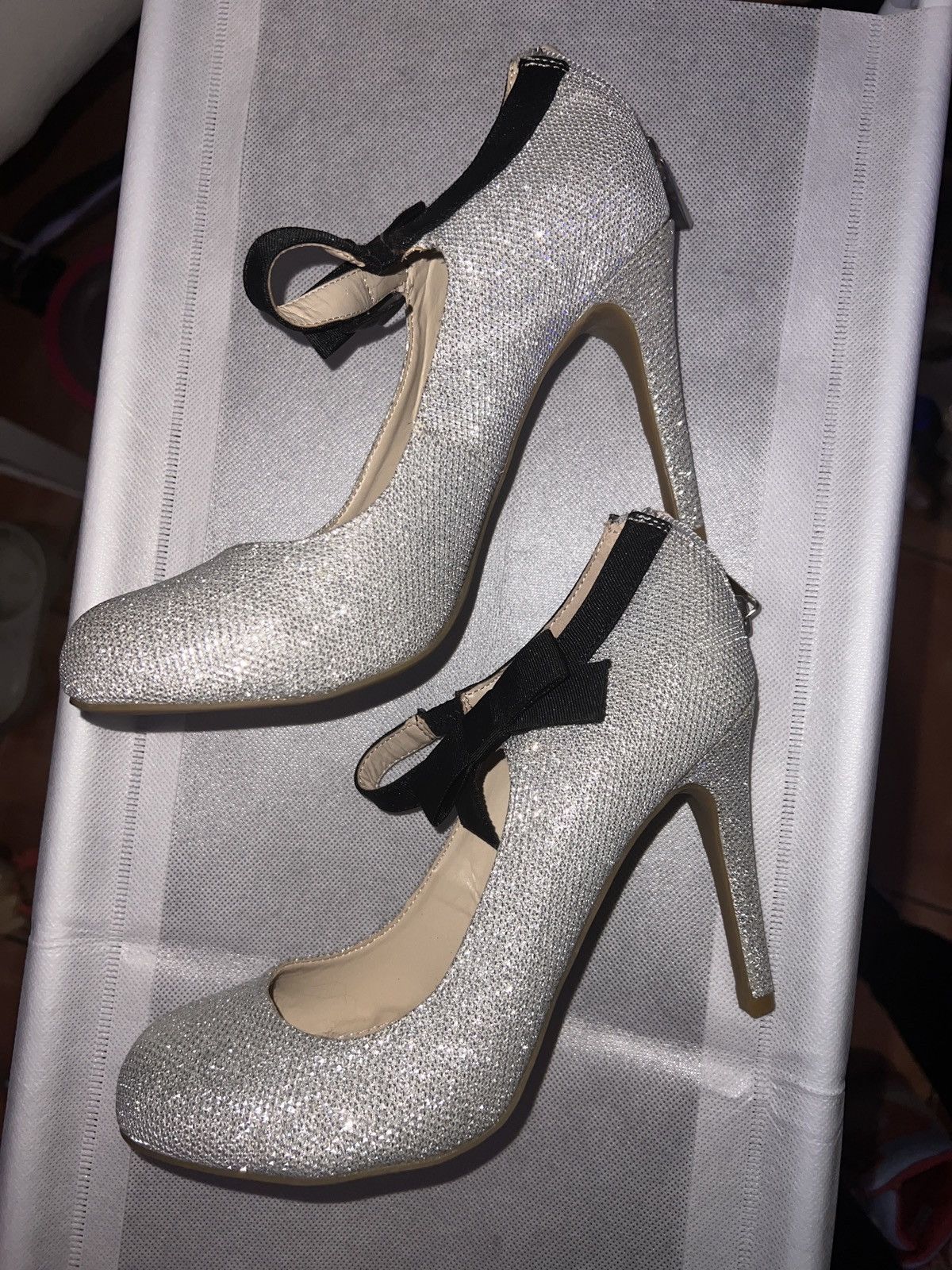 Rogue Rogue Helium Silver High Heel Size 8 1/2 Size US 8.5 / IT 38.5 - 1 Thumbnail