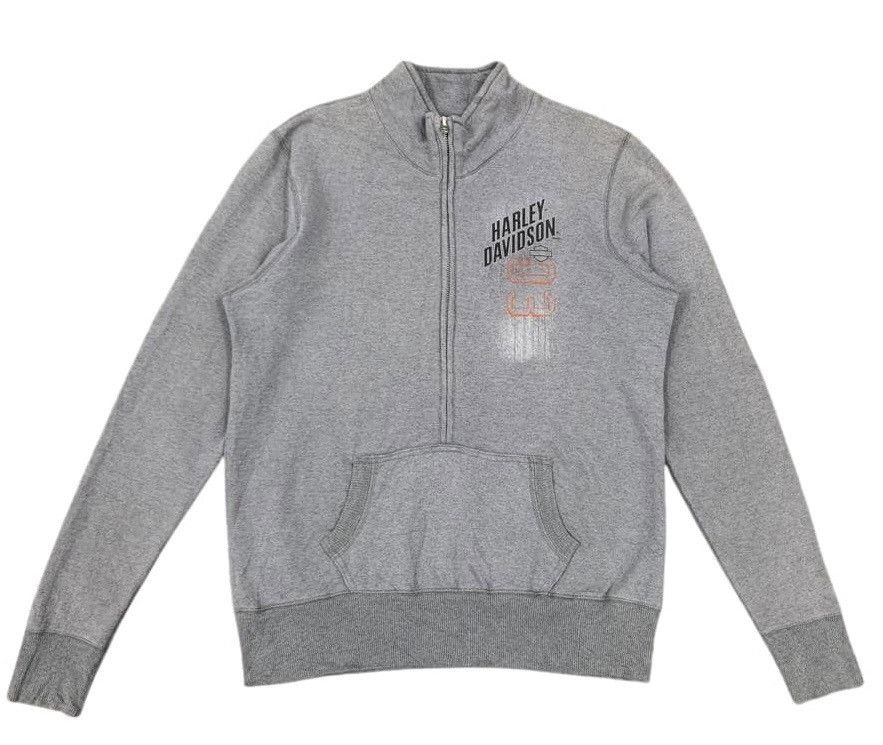 Harley Davidson Harley Davidson Half Zip Style Sweater Size US L / EU 52-54 / 3 - 1 Thumbnail