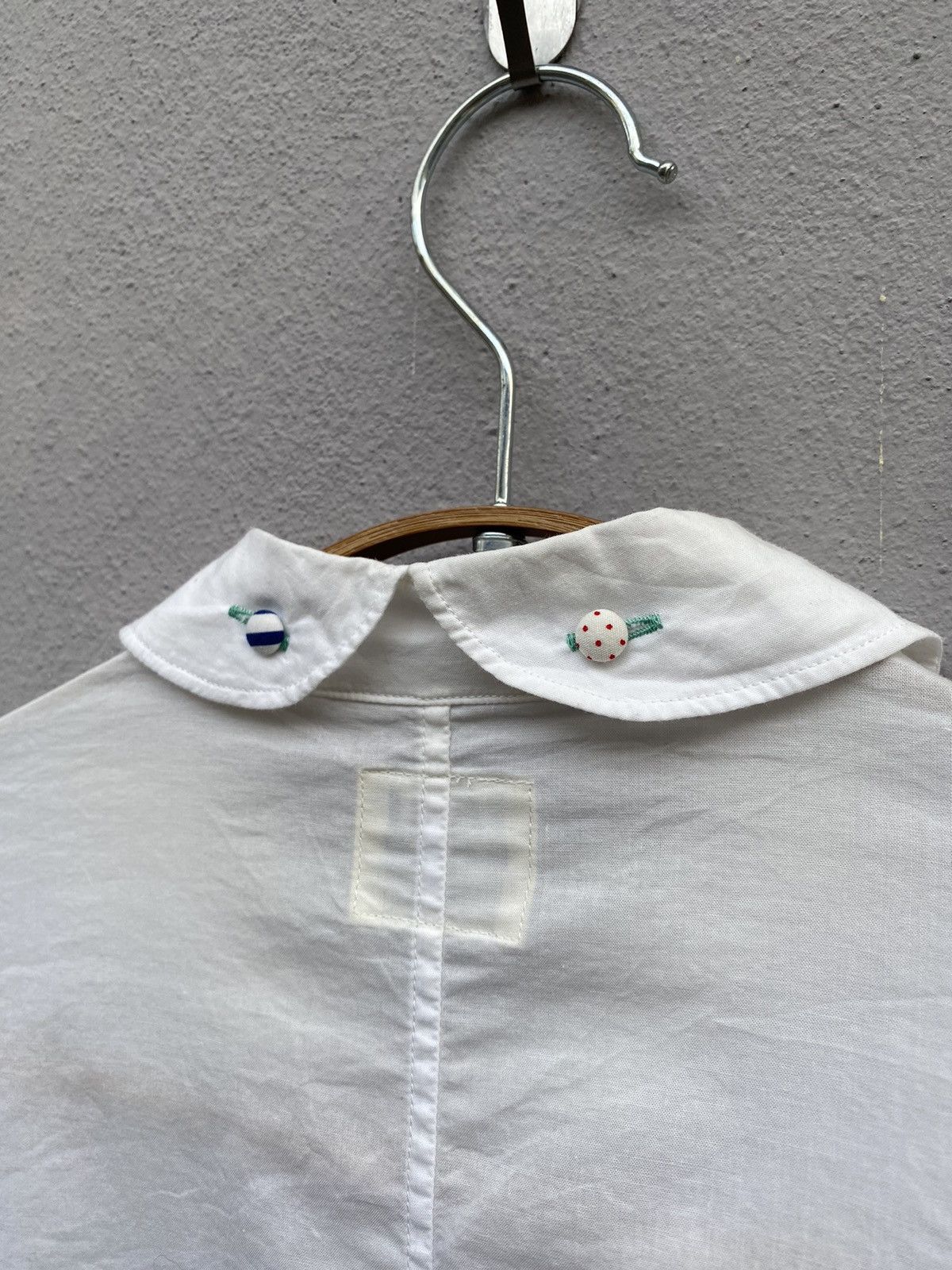 Frapbois Frapbois Half Multicolor Buttons Ups White Shirt Size M / US 6-8 / IT 42-44 - 9 Thumbnail