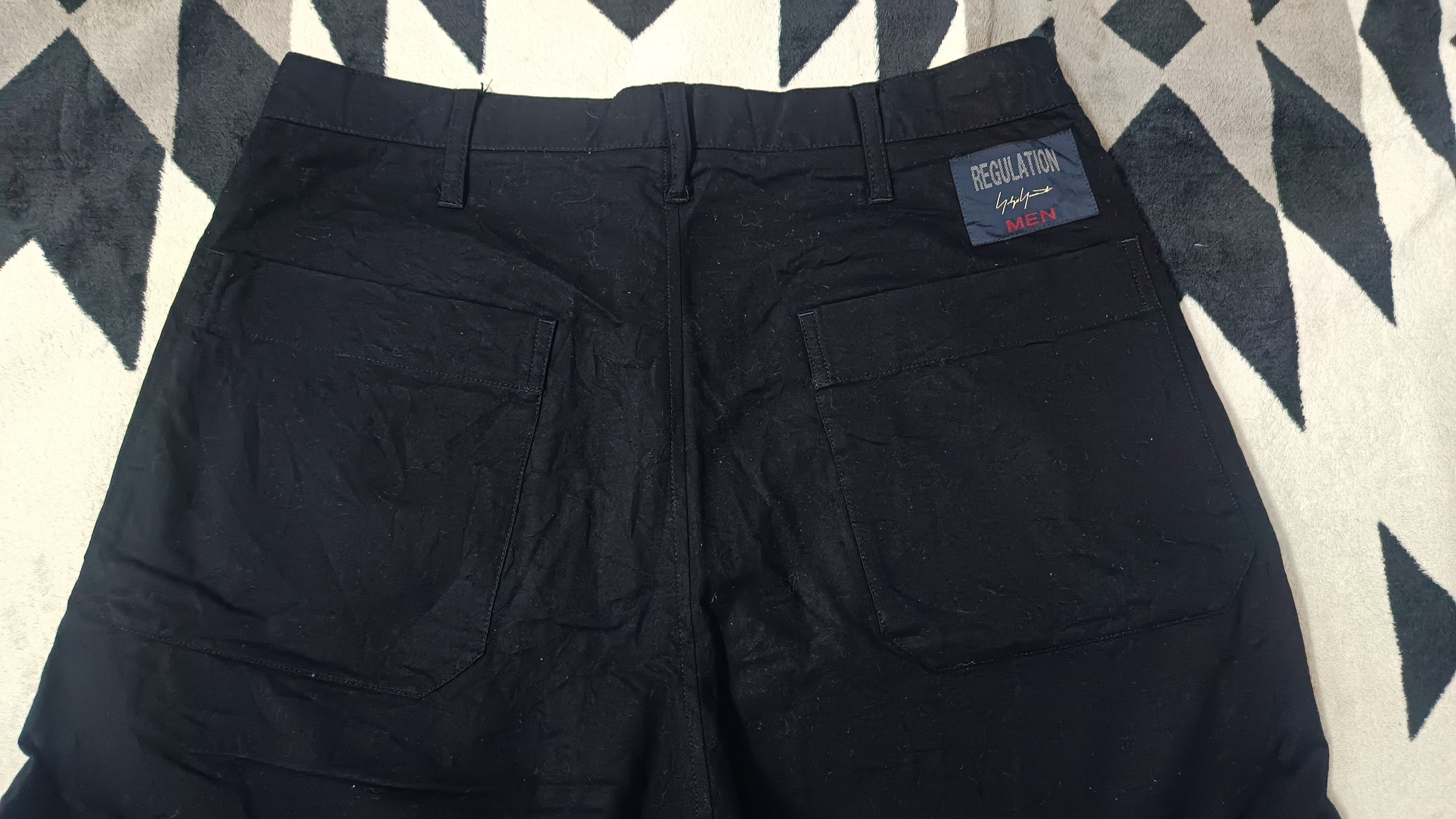 Yohji Yamamoto 🔥🔥Rare Yohji Yamamoto Regulation Black Pants Size US 32 / EU 48 - 11 Thumbnail