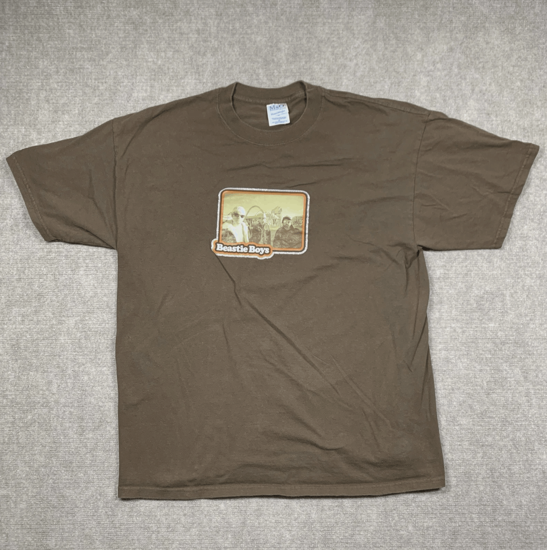 Other Vintage Beastie Boys T Shirt Mens XL Brown Sparkle Size US XL / EU 56 / 4 - 1 Thumbnail