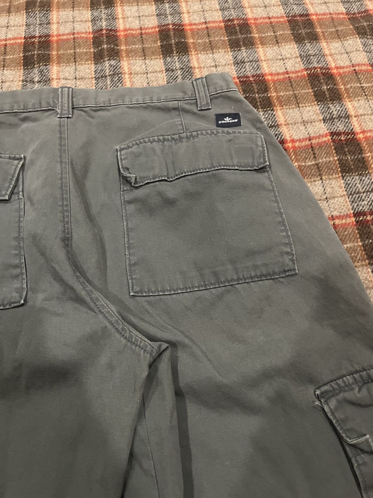 Dockers × JNCO × Vintage Vintage 90’s 2000’s wide leg cargo Pants 32 x 28 Size 32" / US 10 / IT 46 - 7 Thumbnail