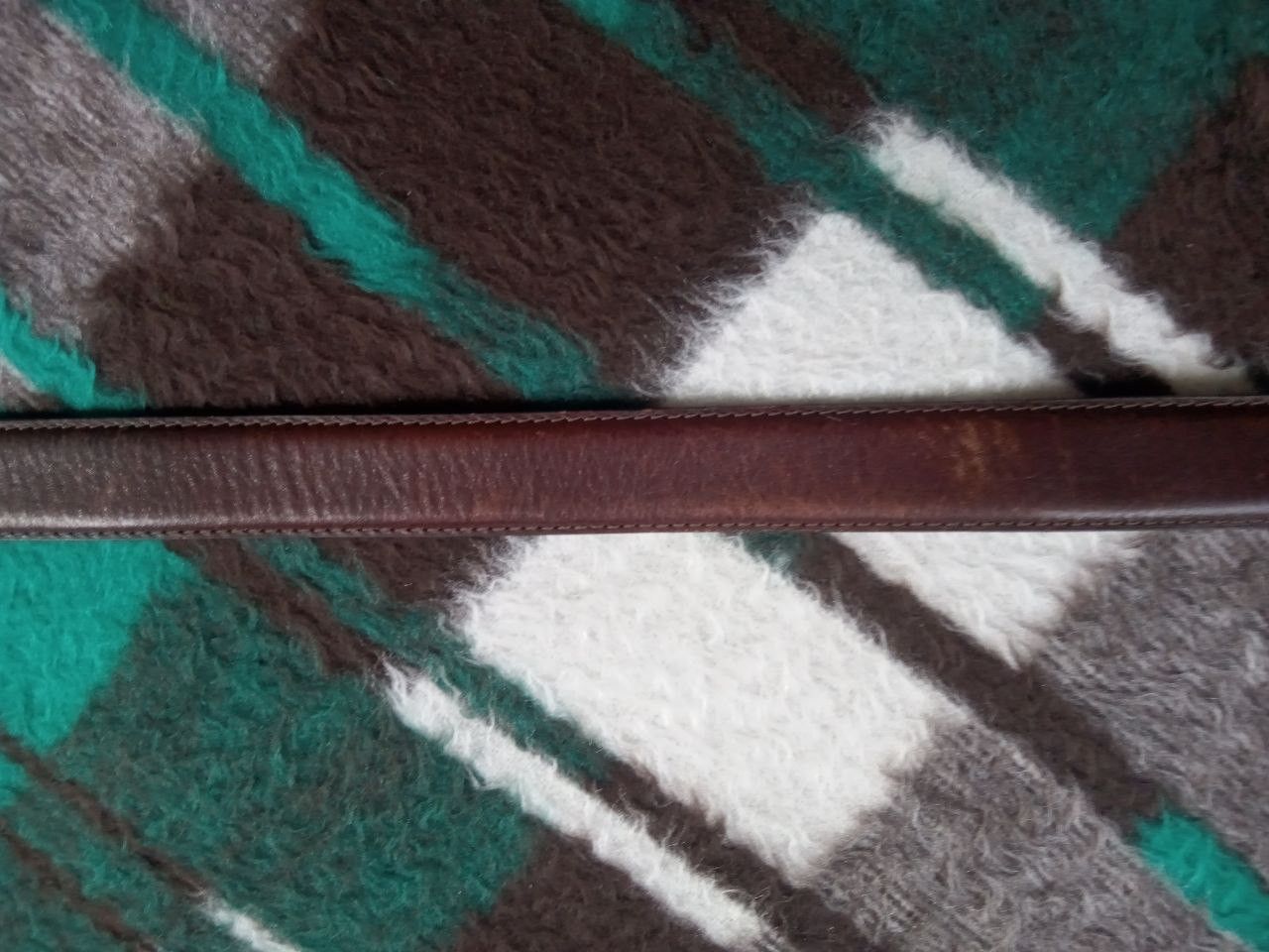 Vera Pelle Vera Pelle Hand Made Leather Belt Size ONE SIZE - 9 Thumbnail