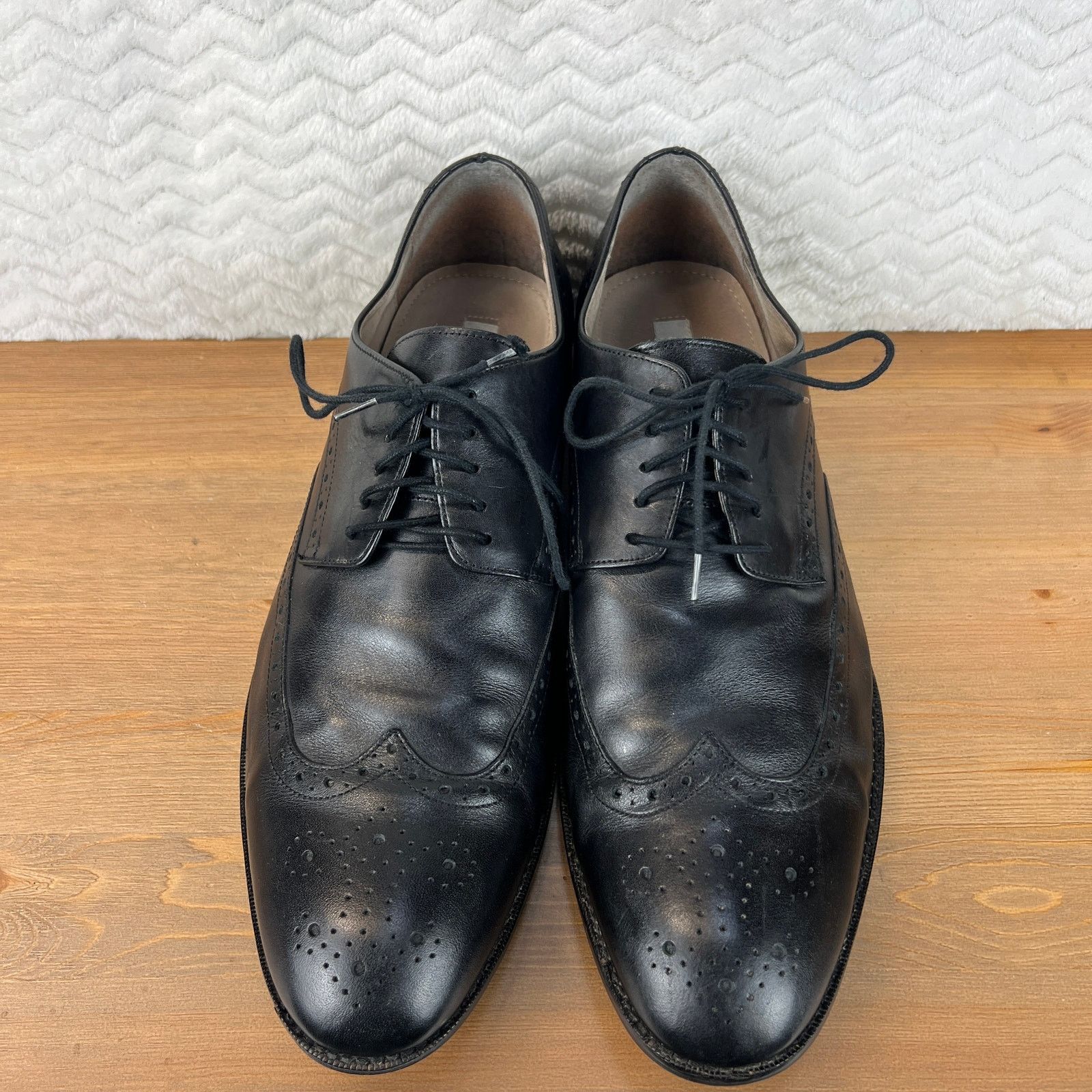 Joseph Abboud Joseph Abboud Mens Shoes Bowie Brogue Wingtip Oxford Shoe 13 Size US 13 / EU 46 - 7 Thumbnail