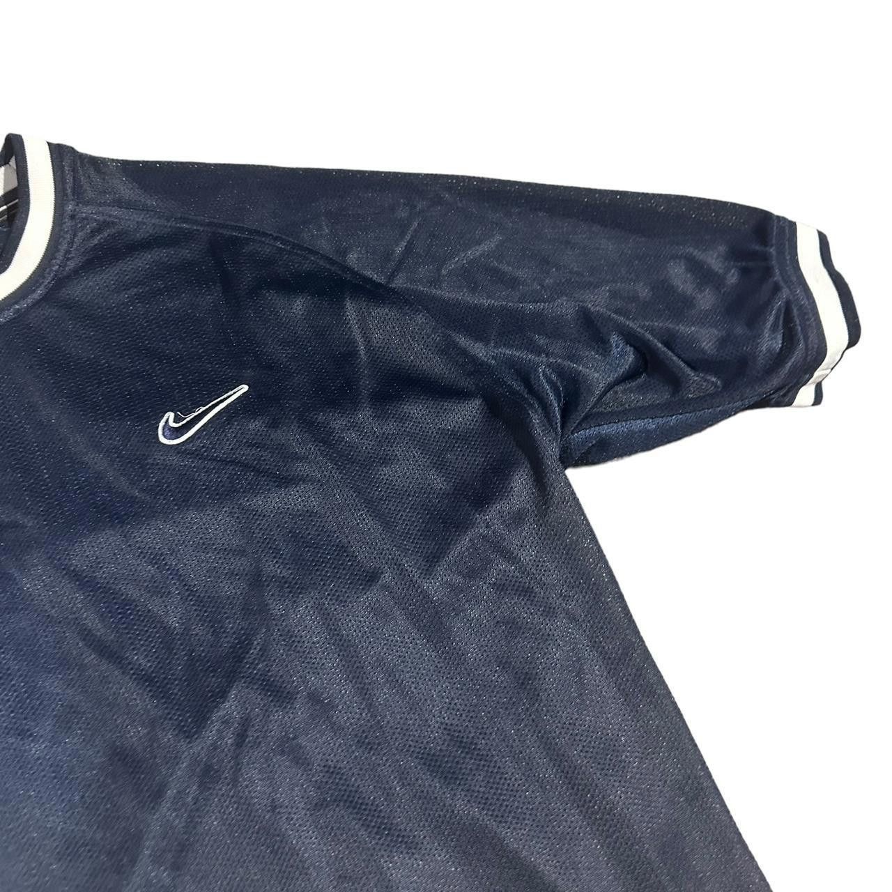 Nike 90s Nike Swoosh Mesh Shirt Size US L / EU 52-54 / 3 - 2 Thumbnail