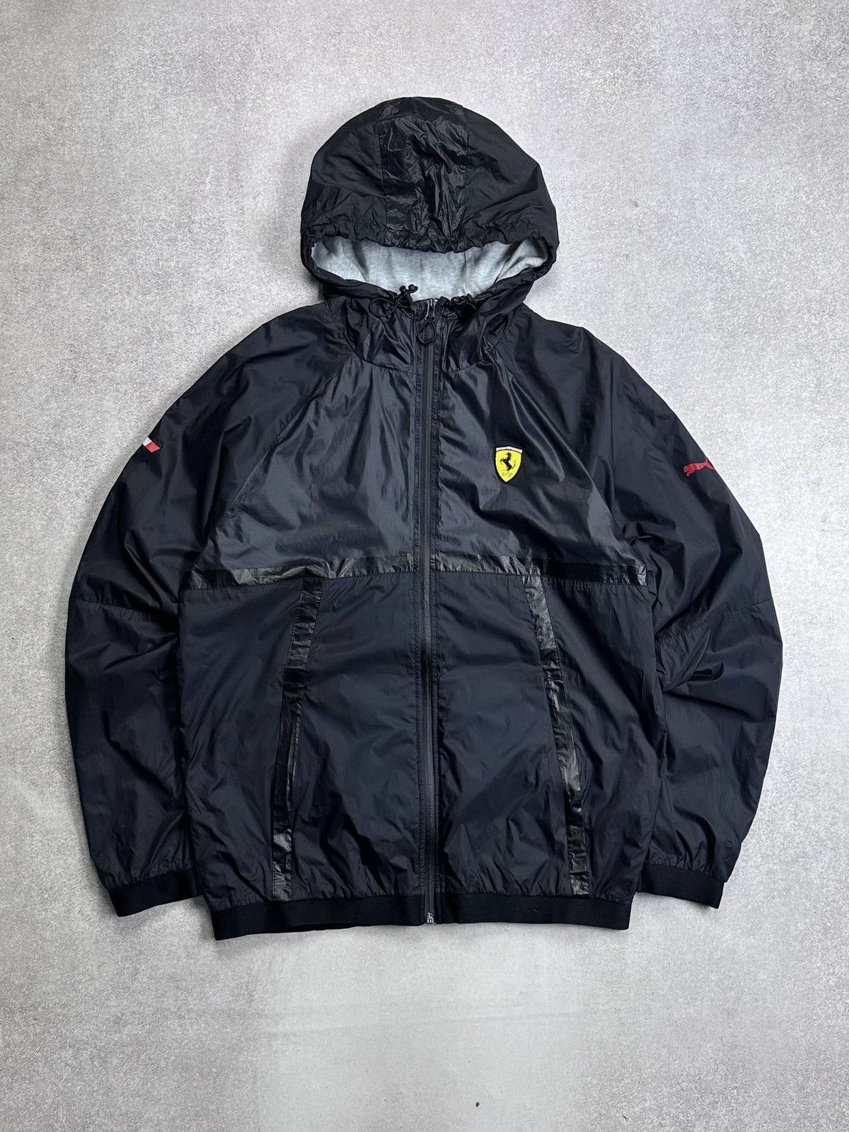 Vintage Puma Ferarri Racing Y2K Zip Jacket F-1 S