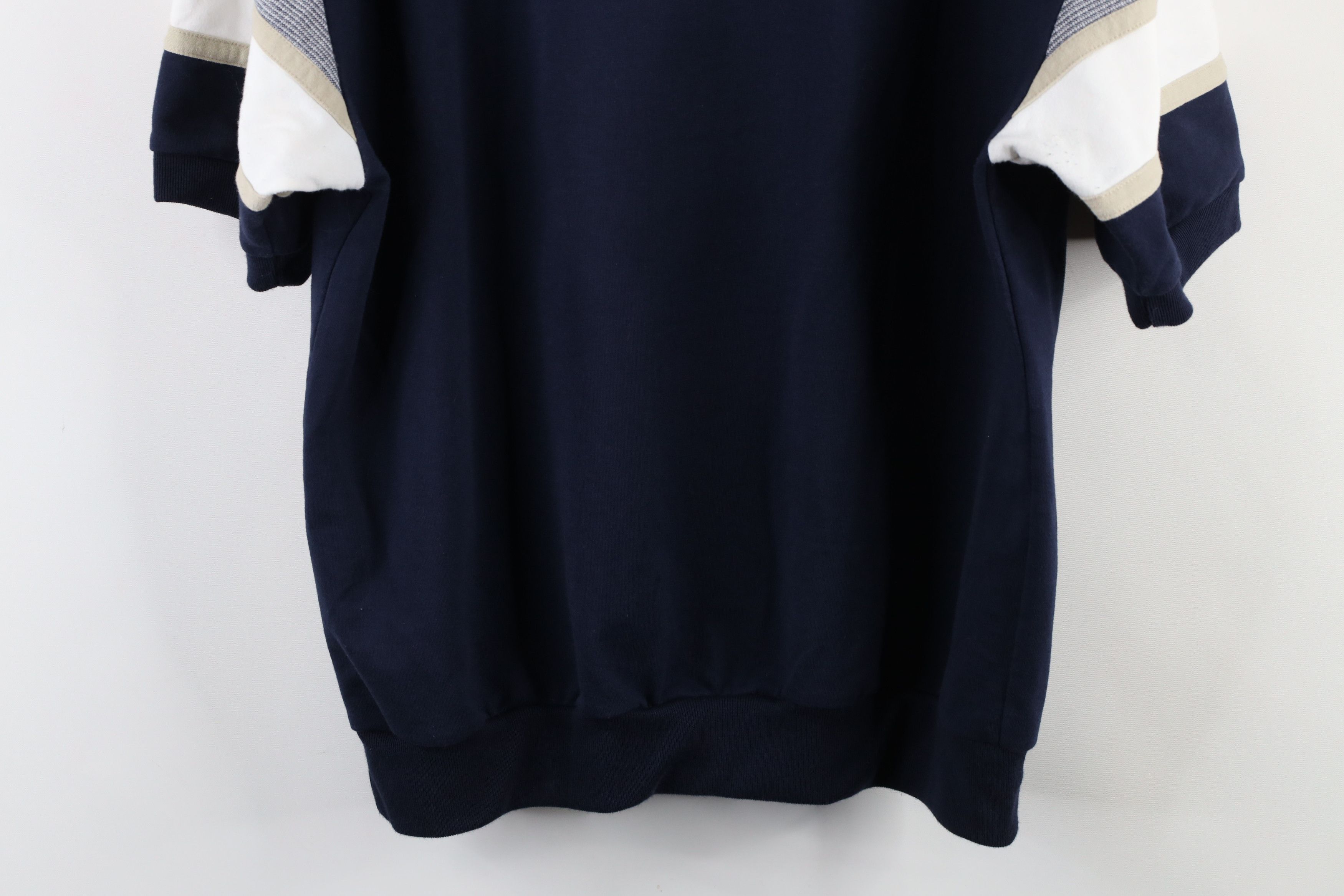 Vintage Vintage 90s Streetwear Block Collared Pullover Polo Shirt Size US L / EU 52-54 / 3 - 13 Thumbnail