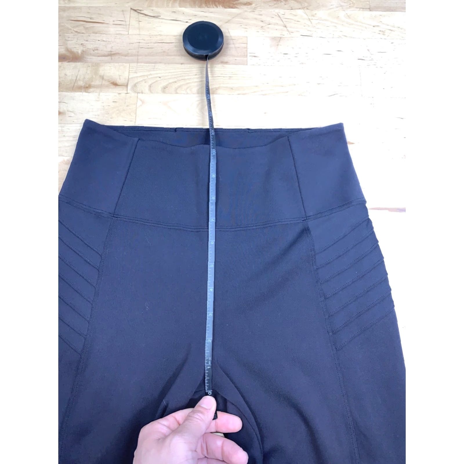 Athleta Athleta Leggings Womens S Black Ankle Zipper Delaney Moto Tight Casual 8350 Size 28" / US 6 / IT 42 - 5 Thumbnail