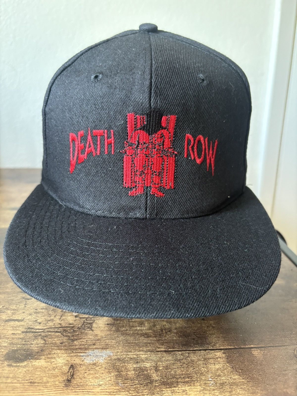 Vintage Vintage 90s Hip Hop Original Death Row Snapback Size ONE SIZE - 1 Thumbnail