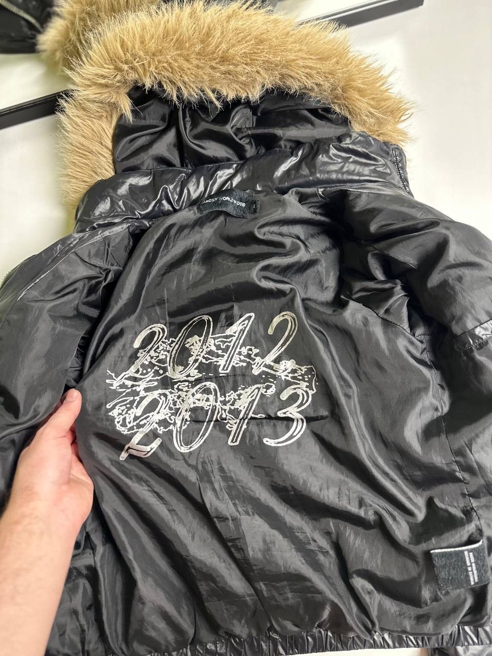 Japanese Brand Racer Worldwide Opium Fur Jacket Japanese Streetwear AW12-13 Size S / US 4 / IT 40 - 6 Thumbnail
