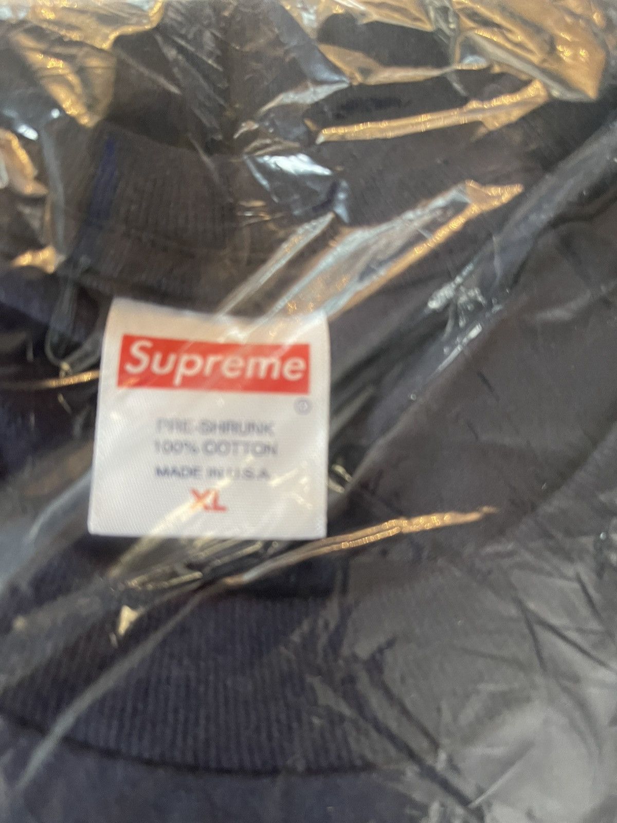 Supreme SUPREME MILANO TEE XL NAVY Size US XL / EU 56 / 4 - 2 Thumbnail