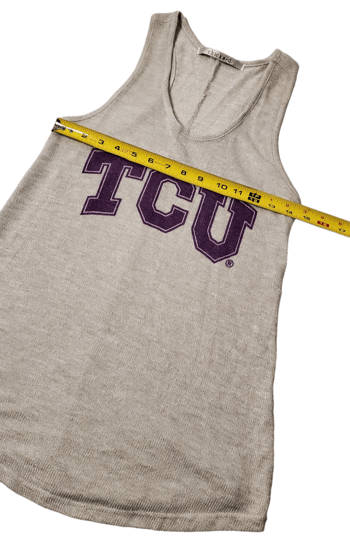 NCAA Tcu glitter Size L / US 10 / IT 46 - 5 Thumbnail